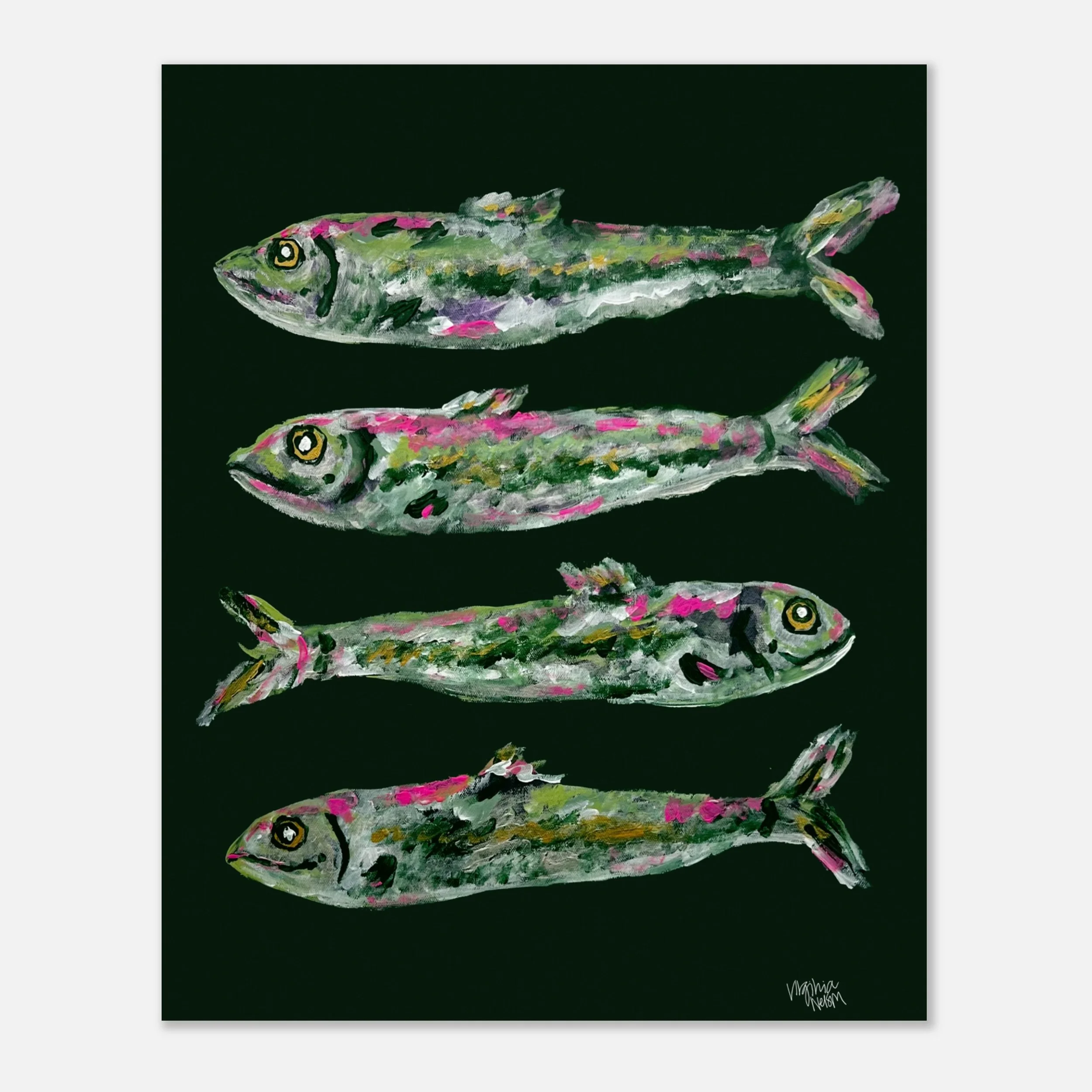 Sneaky Sardines II | Fine Art Print
