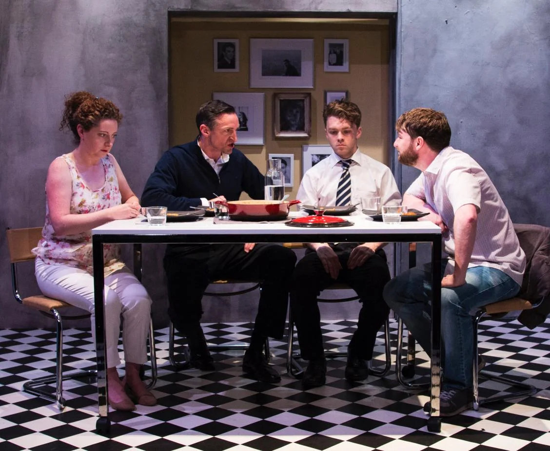 The Harvest by Jane McCarthy. Original cast: Melissa Nolan, Marcus Lamb, Fionn Foley & John Morton.