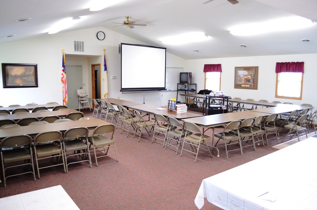 Church fellowship hall built in 1999. 