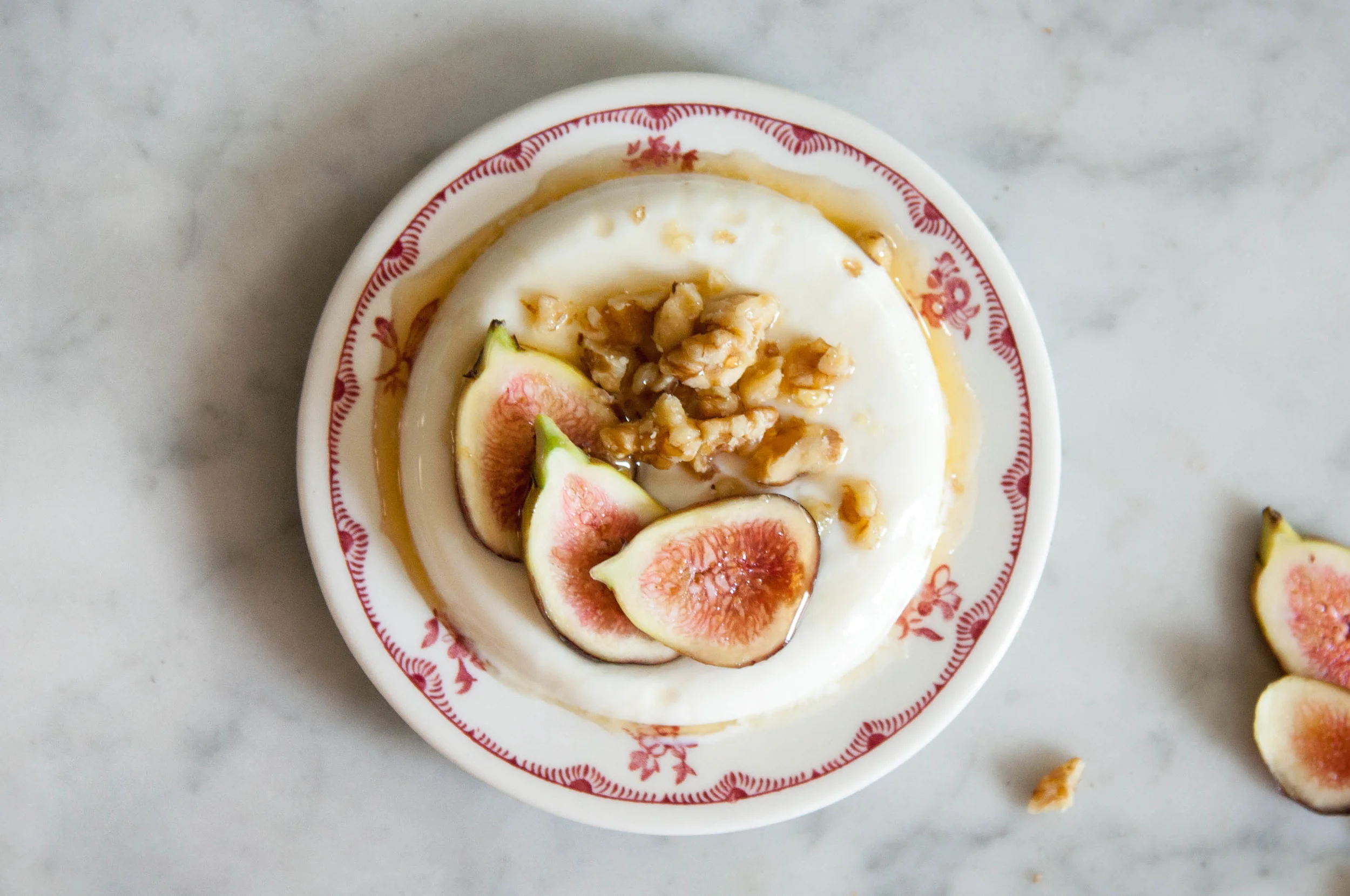 Fig & Honey Panna Cotta | O&O Eats