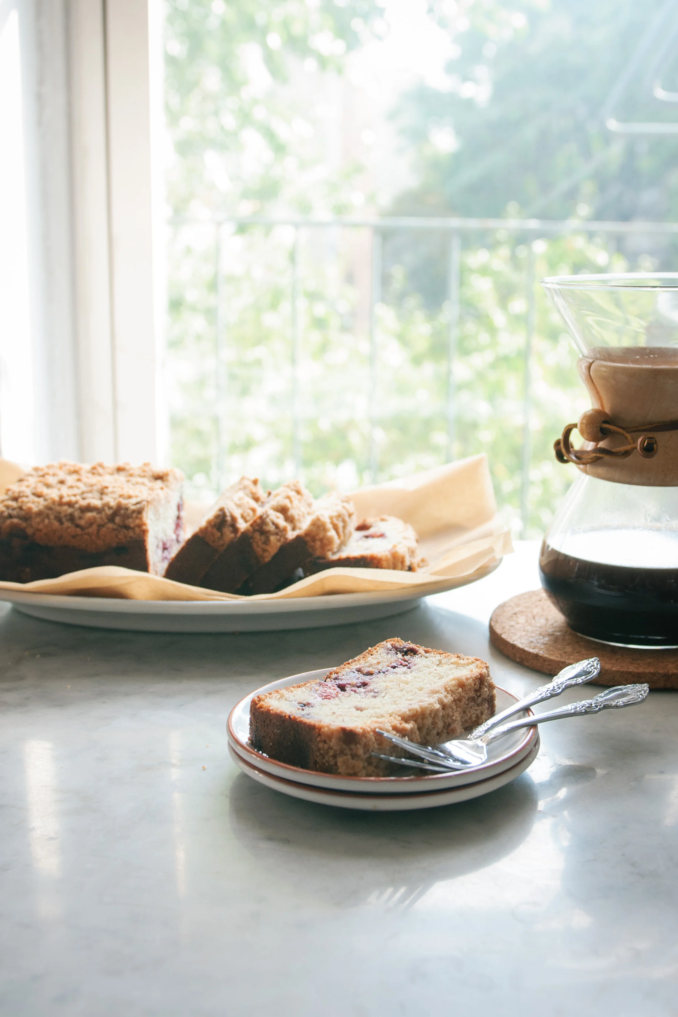Triple Berry Coffee Cake | O&O Eats