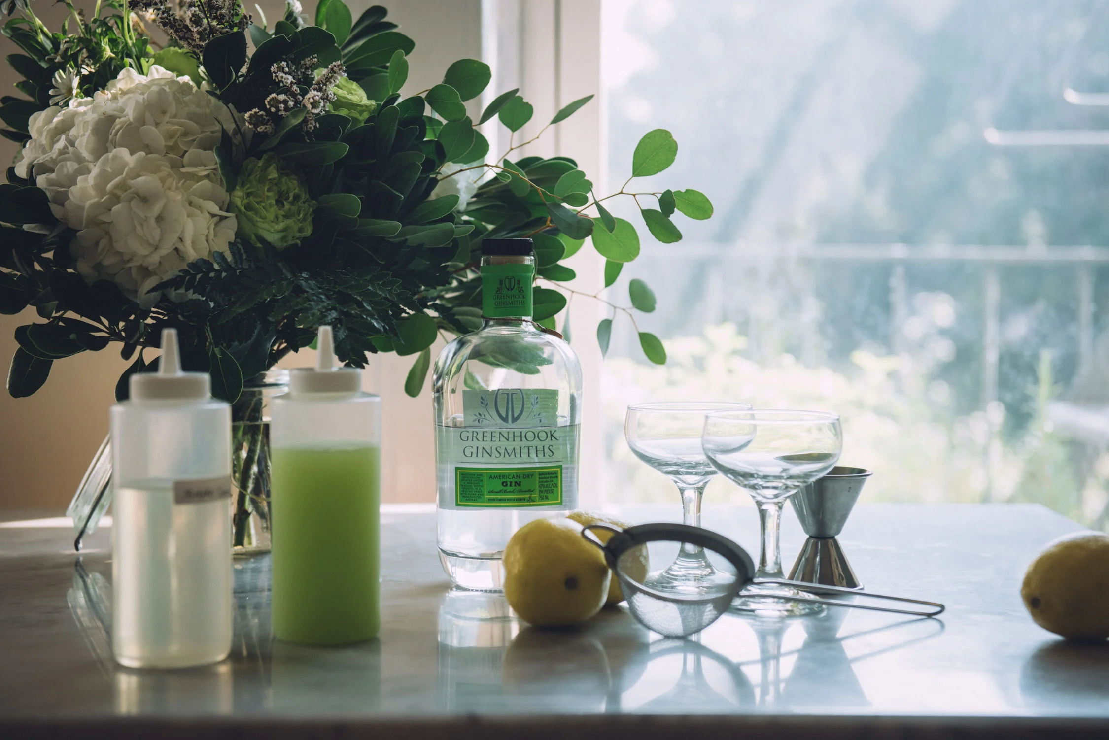 The Long Hope: a Honeydew Cucumber Gin Cocktail
