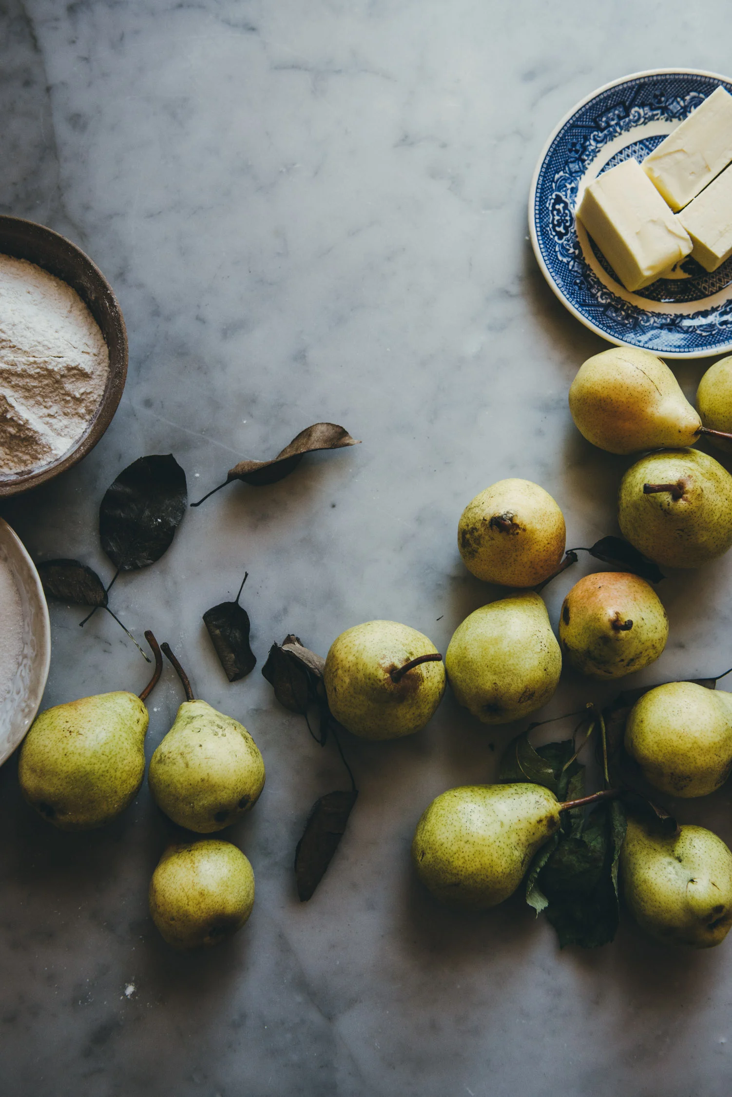 Pear Cake with Salted Caramel