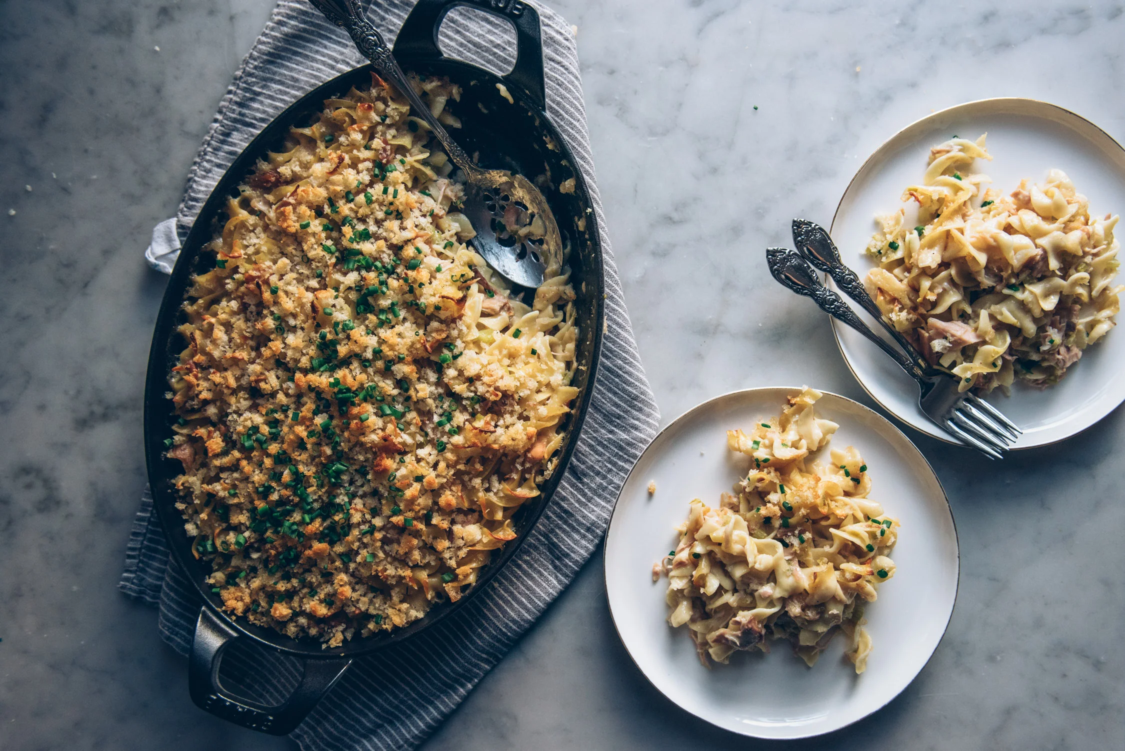 After Thanksgiving Turkey Noodle Casserole — O&O Eats