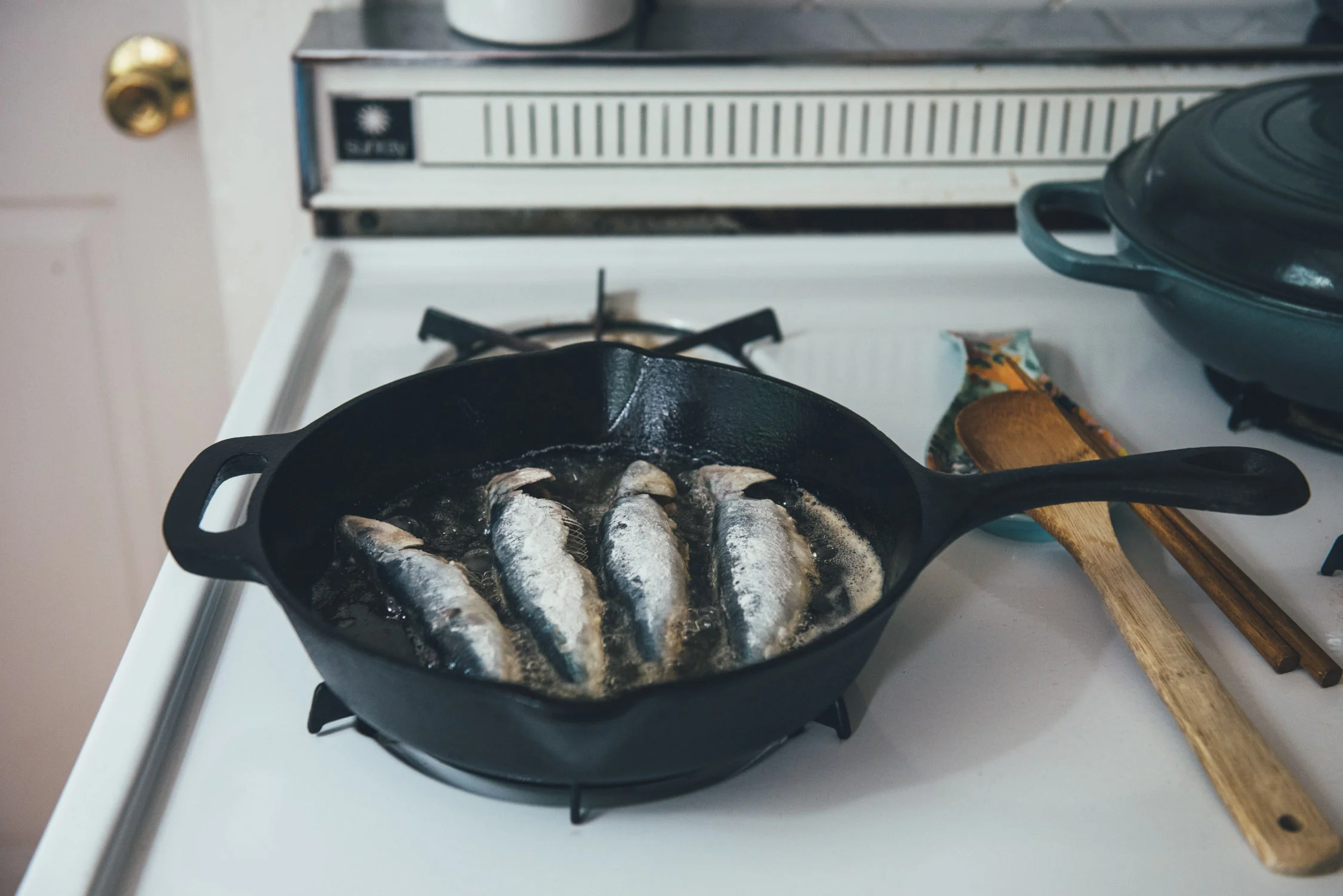 Sardines, Lightly Cured and Pan Fried