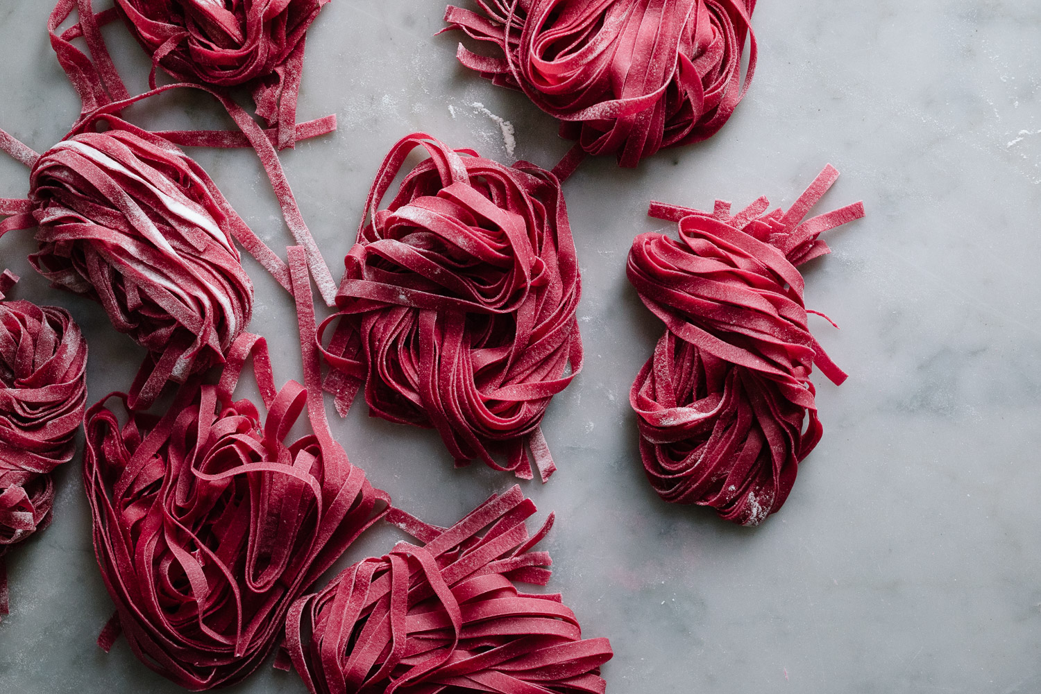  Fresh Beet Pasta + Beet Pesto 