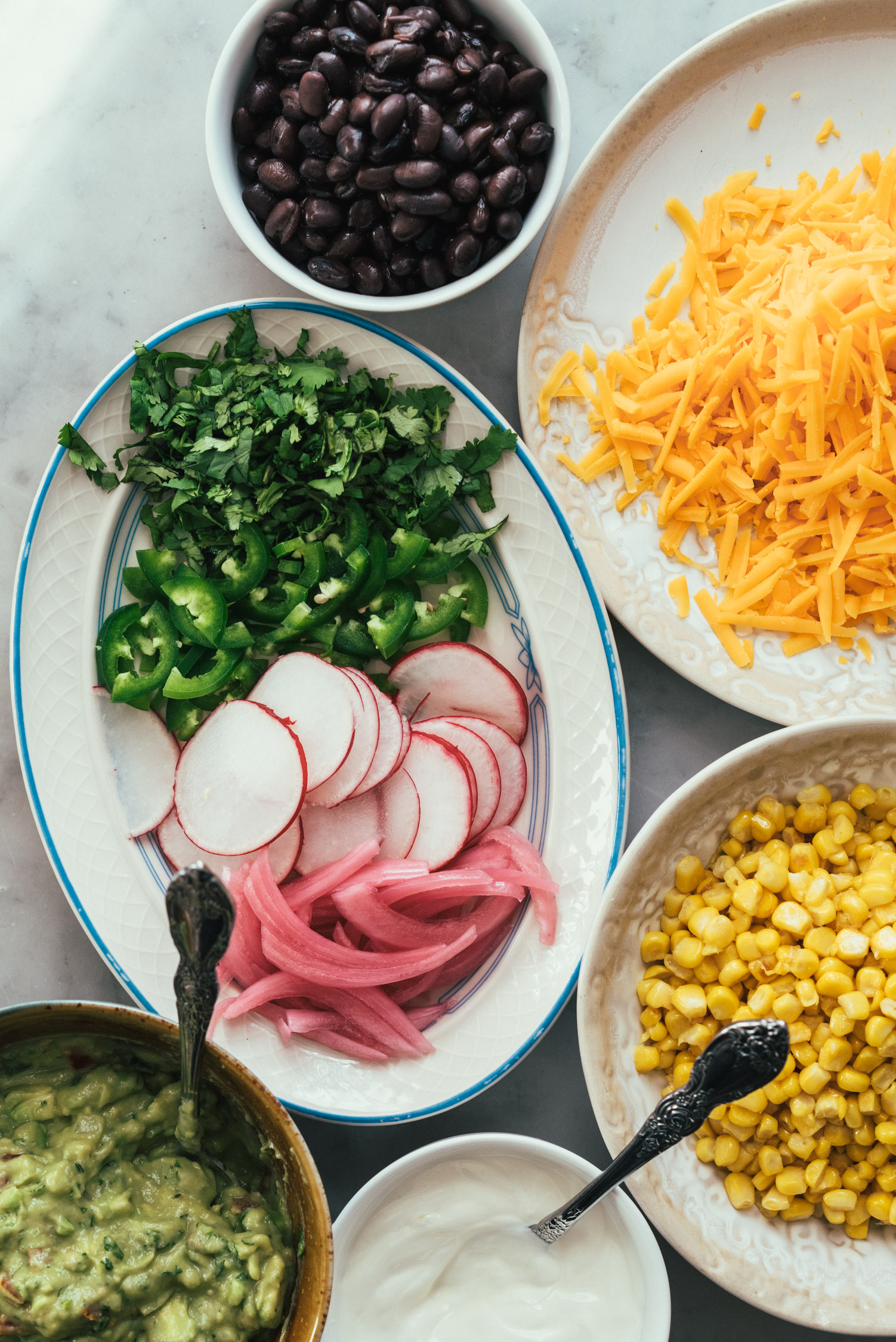 Vegetarian Loaded Nachos