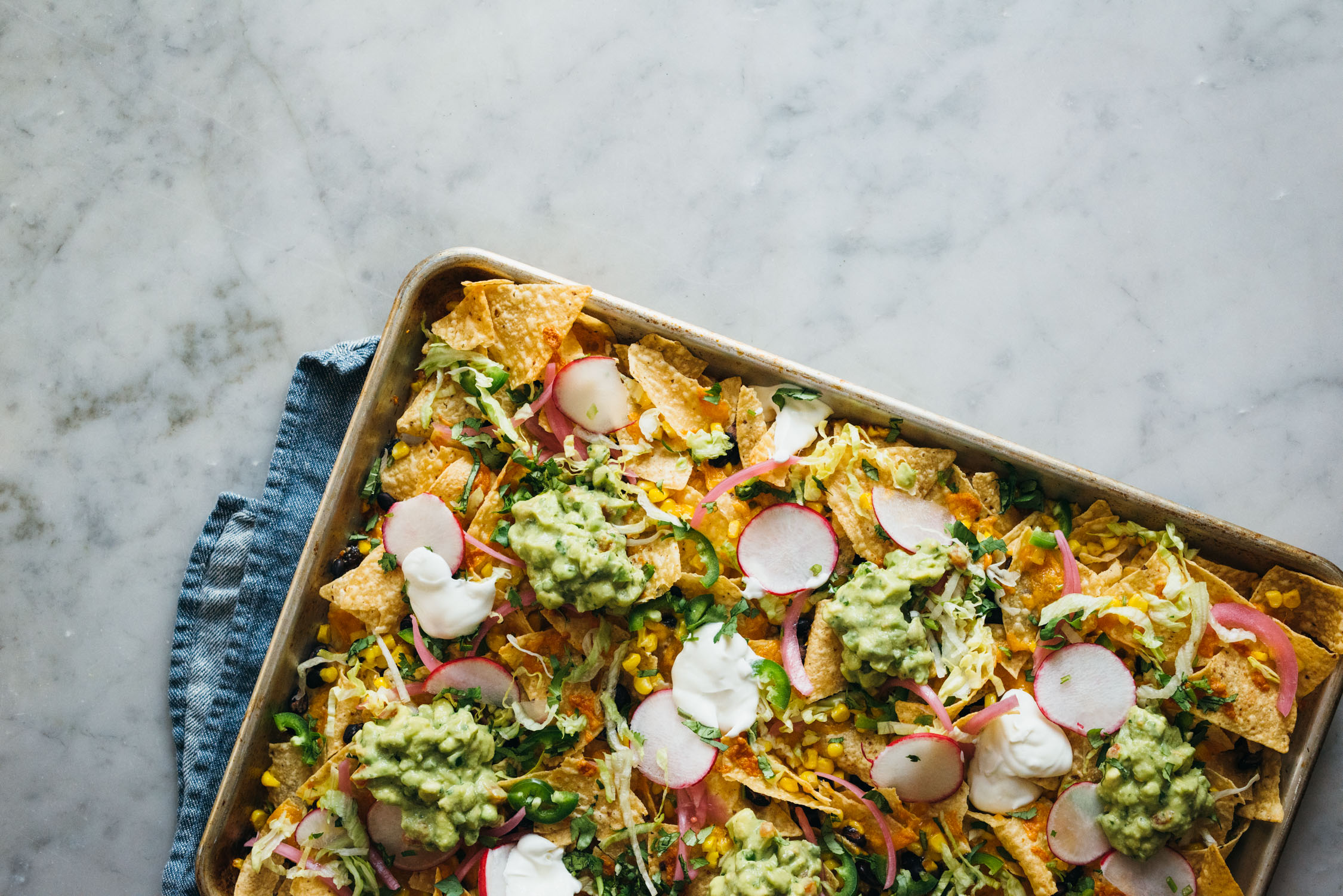  Vegetarian Loaded Nachos 