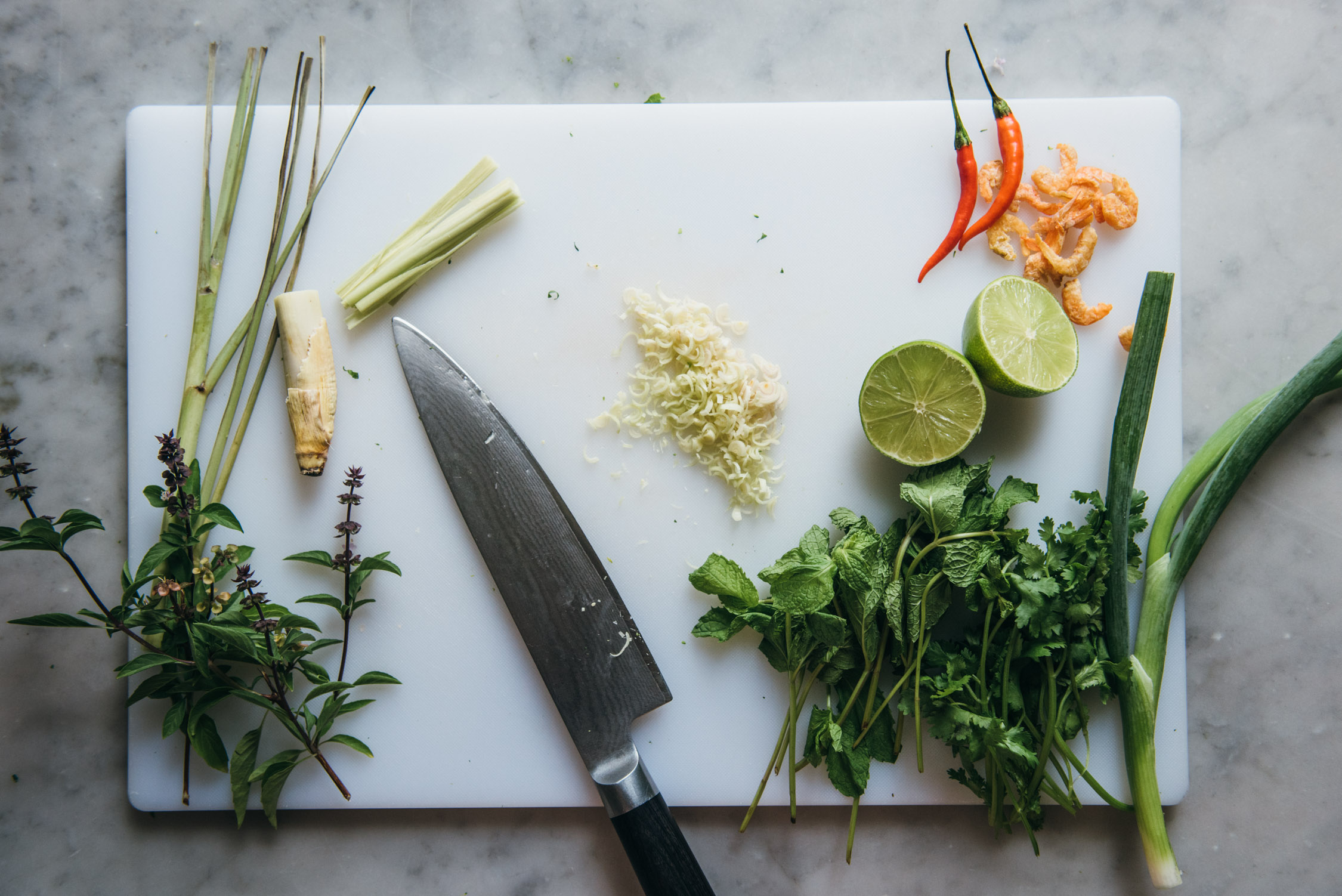 Herbal Rice Noodle Salad With Broccoli Rabe