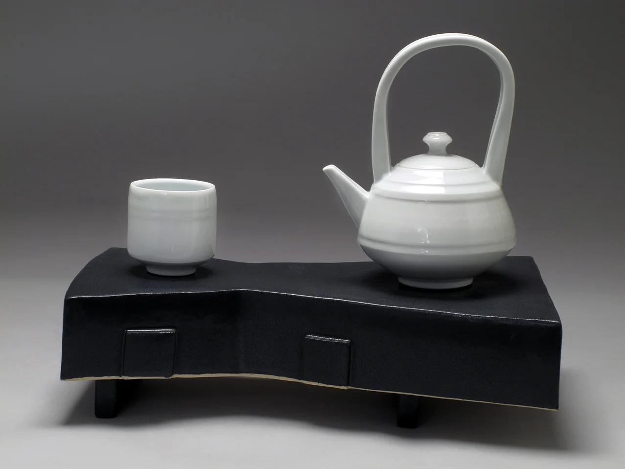 Butterfly Teapot and Cup