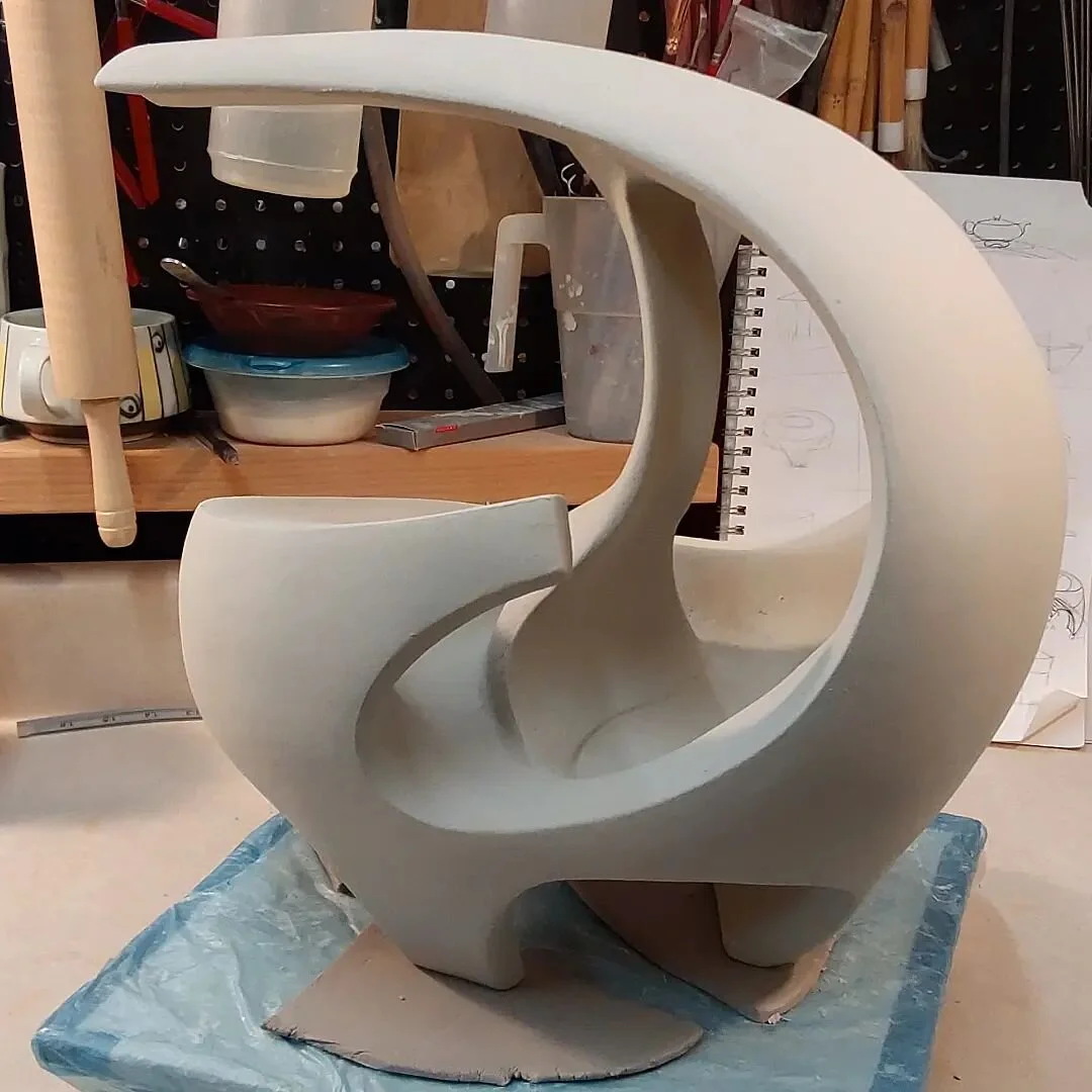 Last one in this series. On to bisquing and glazing. 

#artindenver #sculpture #ceramics #ceramicsculpture #denverart #denverartist #clay #shelleyschreiberceramics #contemporaryceramics #contemporaryclay #handbuilt