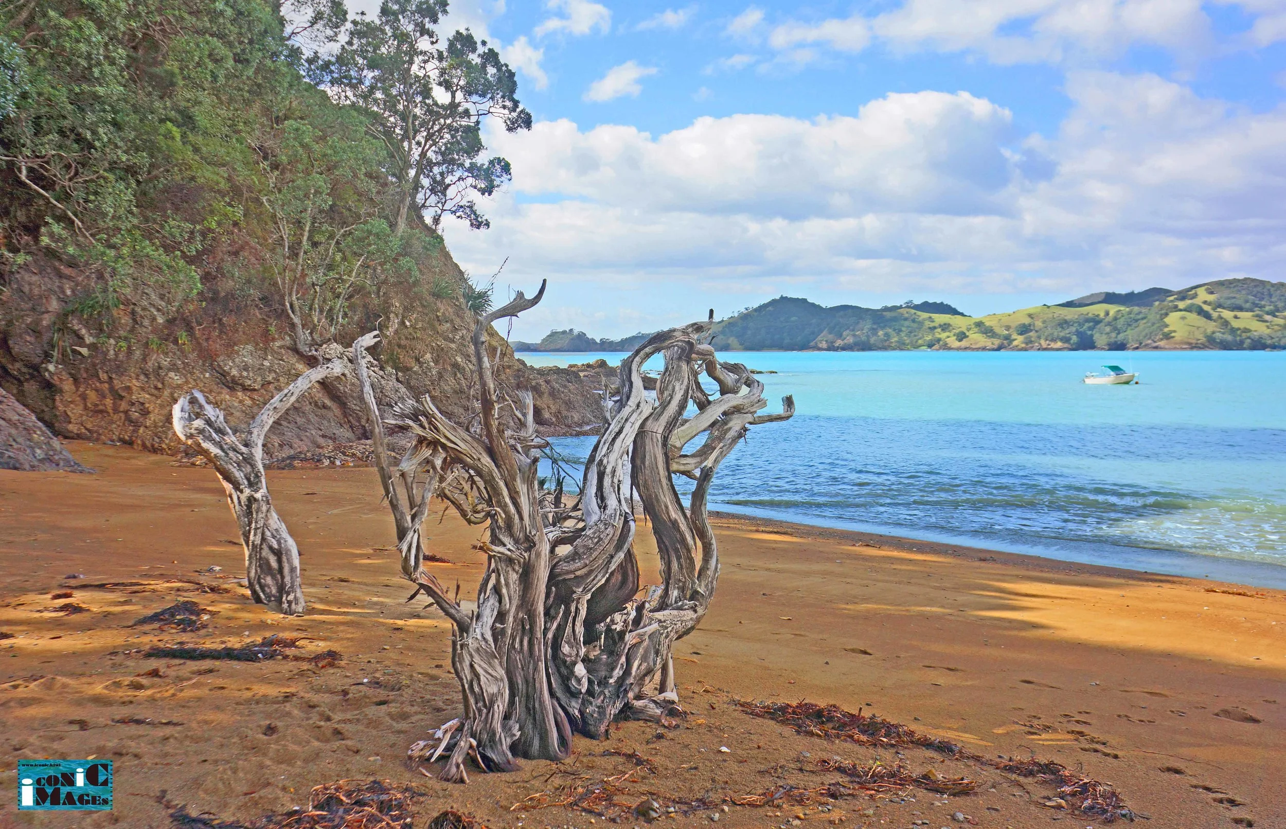 Beautiful remote Helena Bay, Northland (featured in the 2015 calendar)