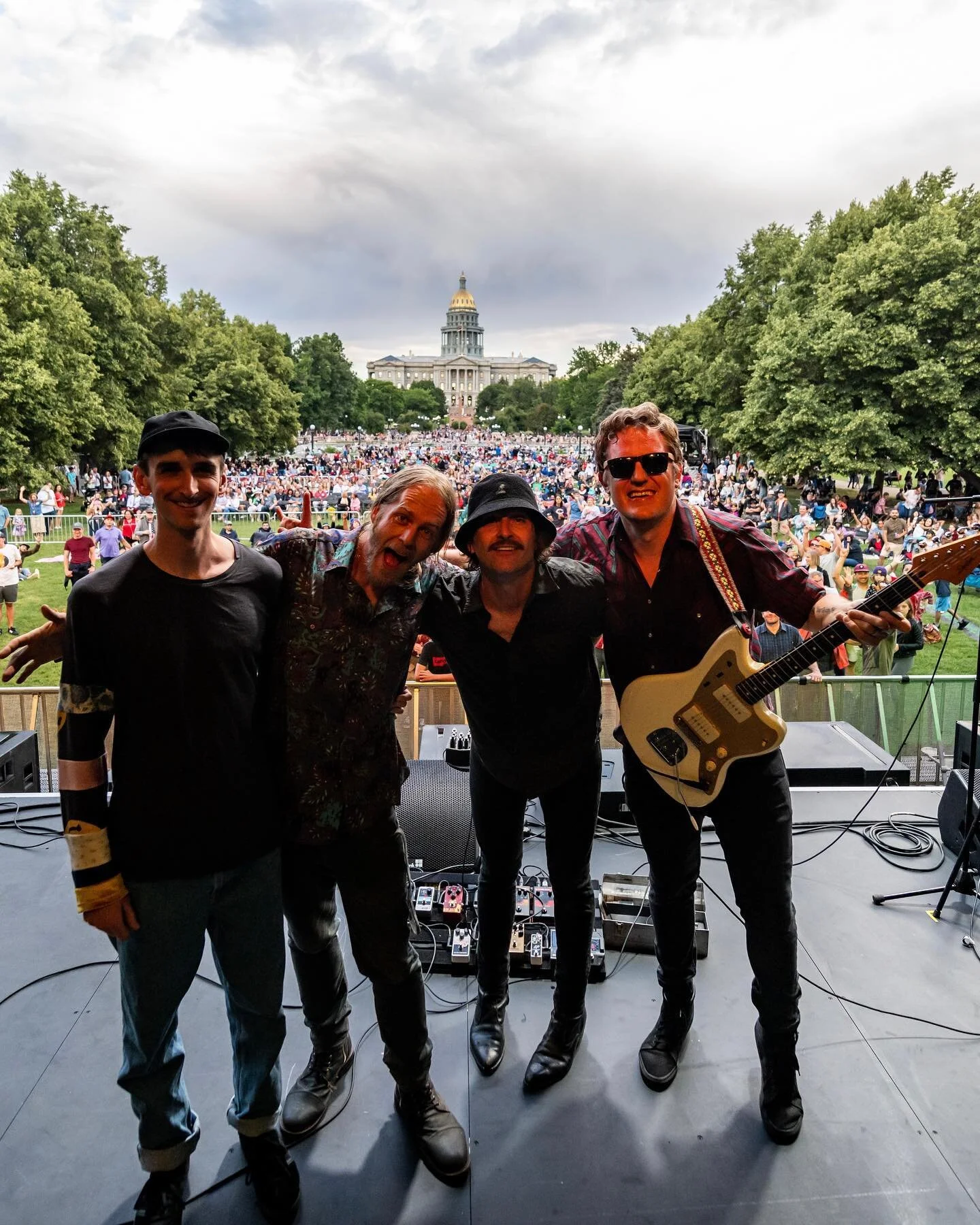 so much fun and such an honor to celebrate Independence Day Eve at Civic Center Park w the @coloradosymphony and all the other amazing local bands -
we are truly proud to be from Colorado 

lots of good shows in the pipeline:

7/26 - Colorado Springs