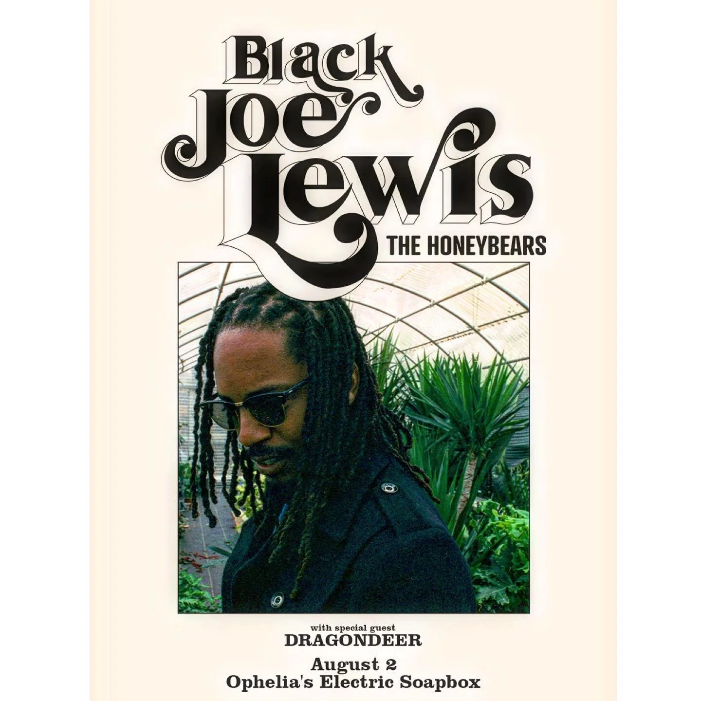 🚨 Stoked to be supporting @blackjoelewis at @opheliasden in Denver Aug  2nd. Get tickets at link in bio