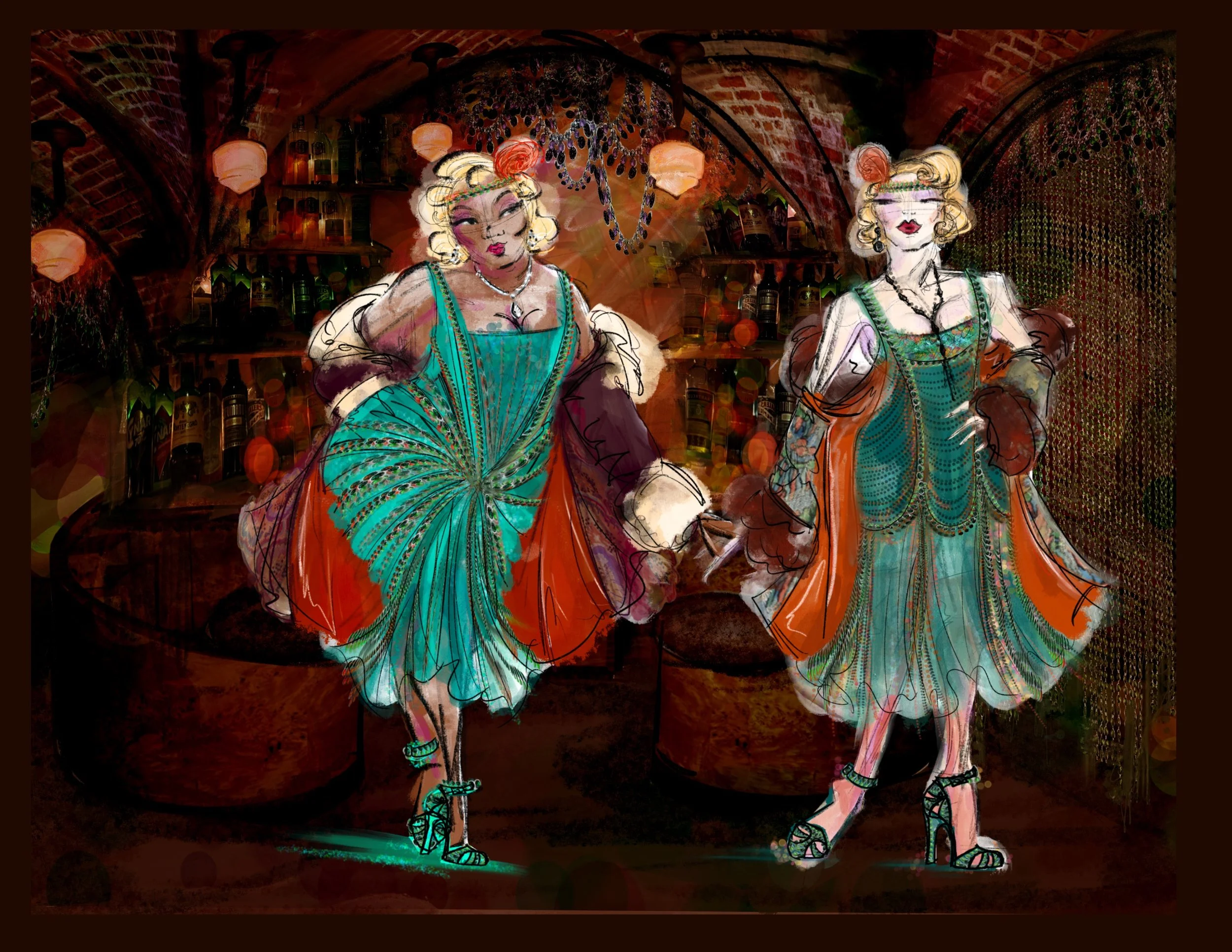 Lorelei Lee and Dorothy Shaw