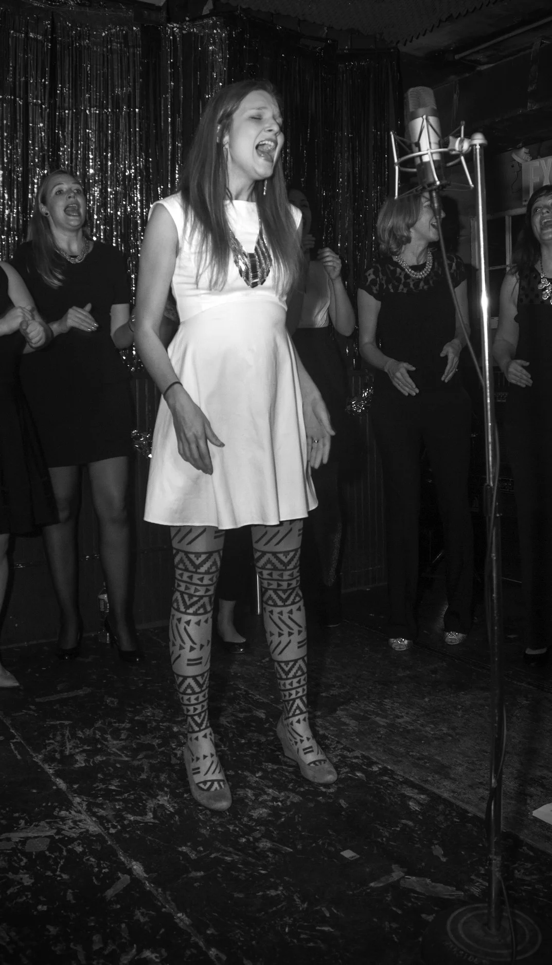Treble NYC member Carrie
