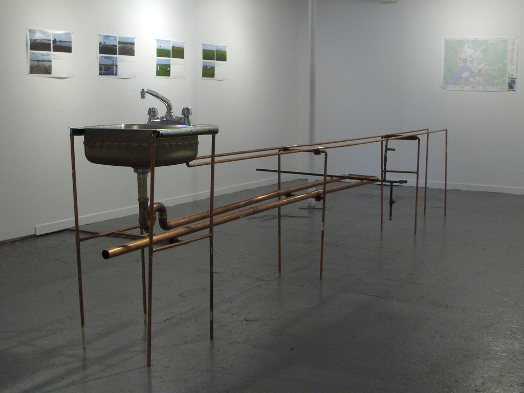 installation view work in progress Struts Gallery, 2009
