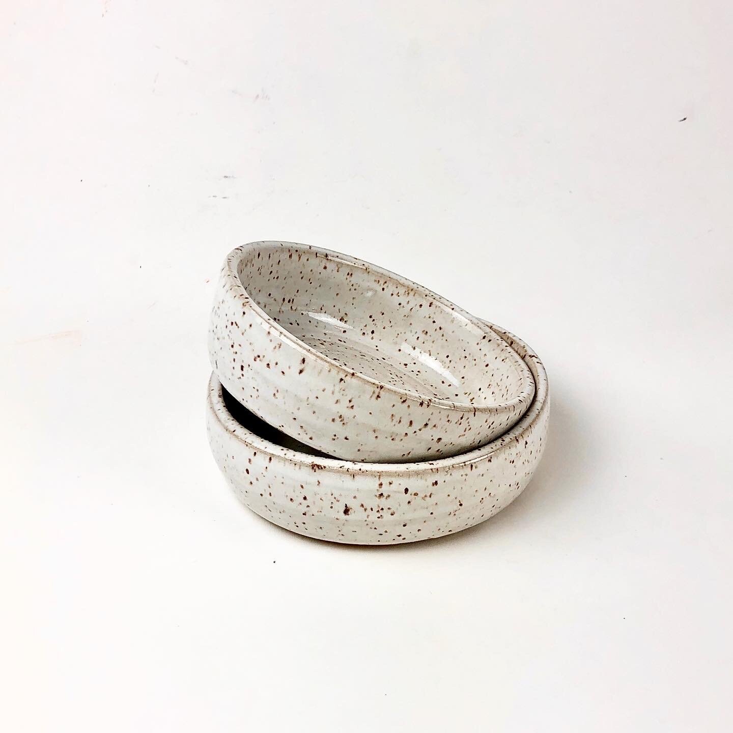 Made to Order Small Speckled Pet Bowl