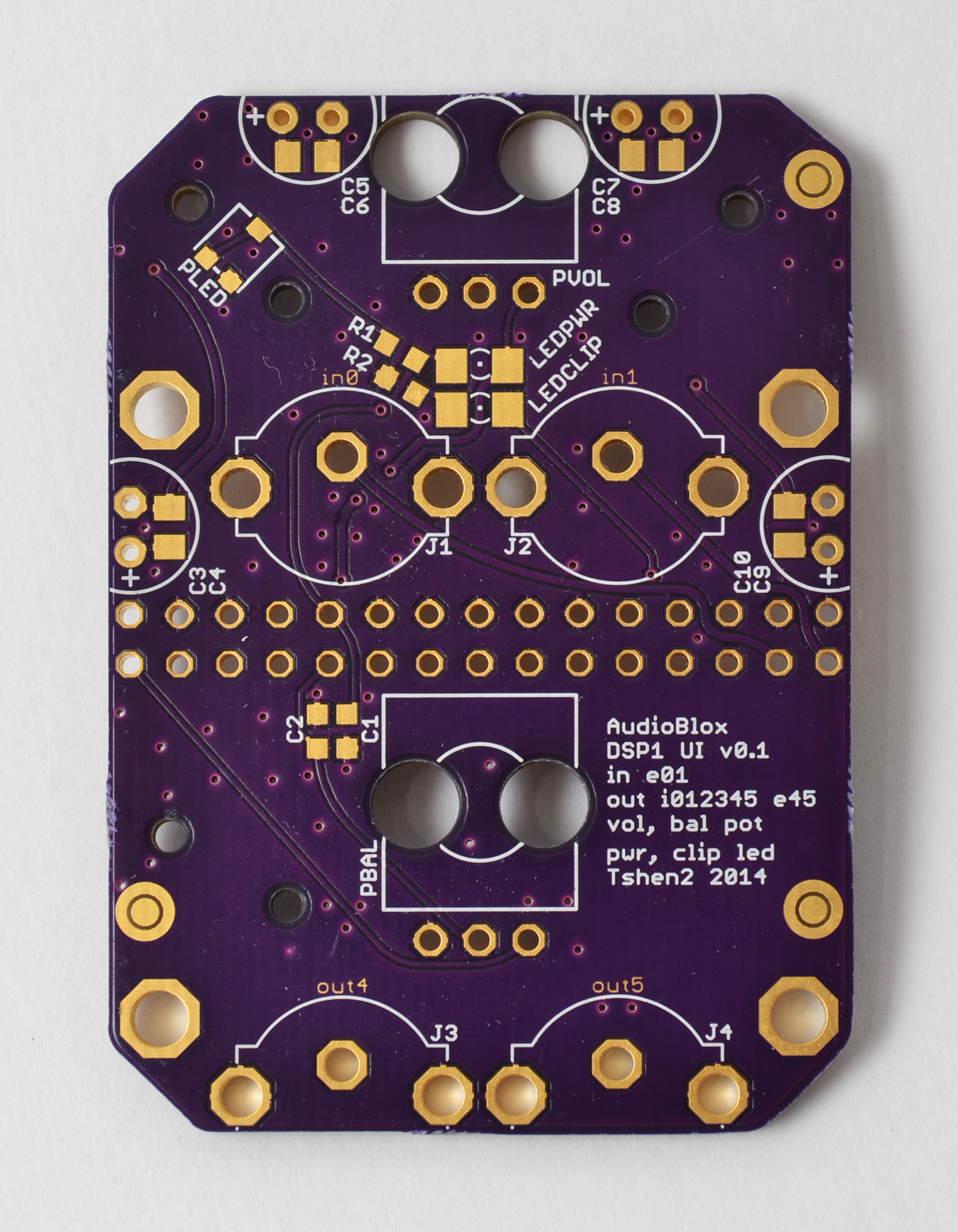 user interface PCB