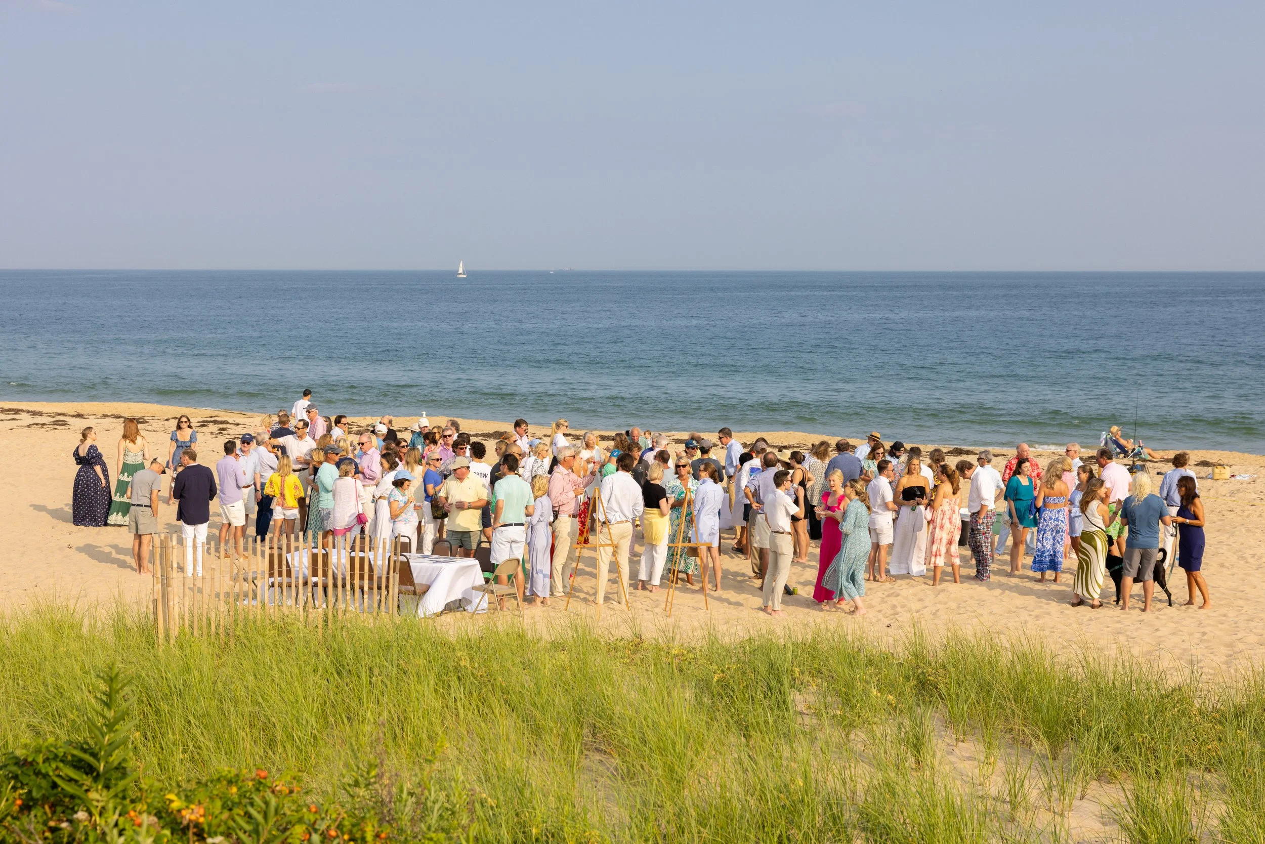 Annual beach party
