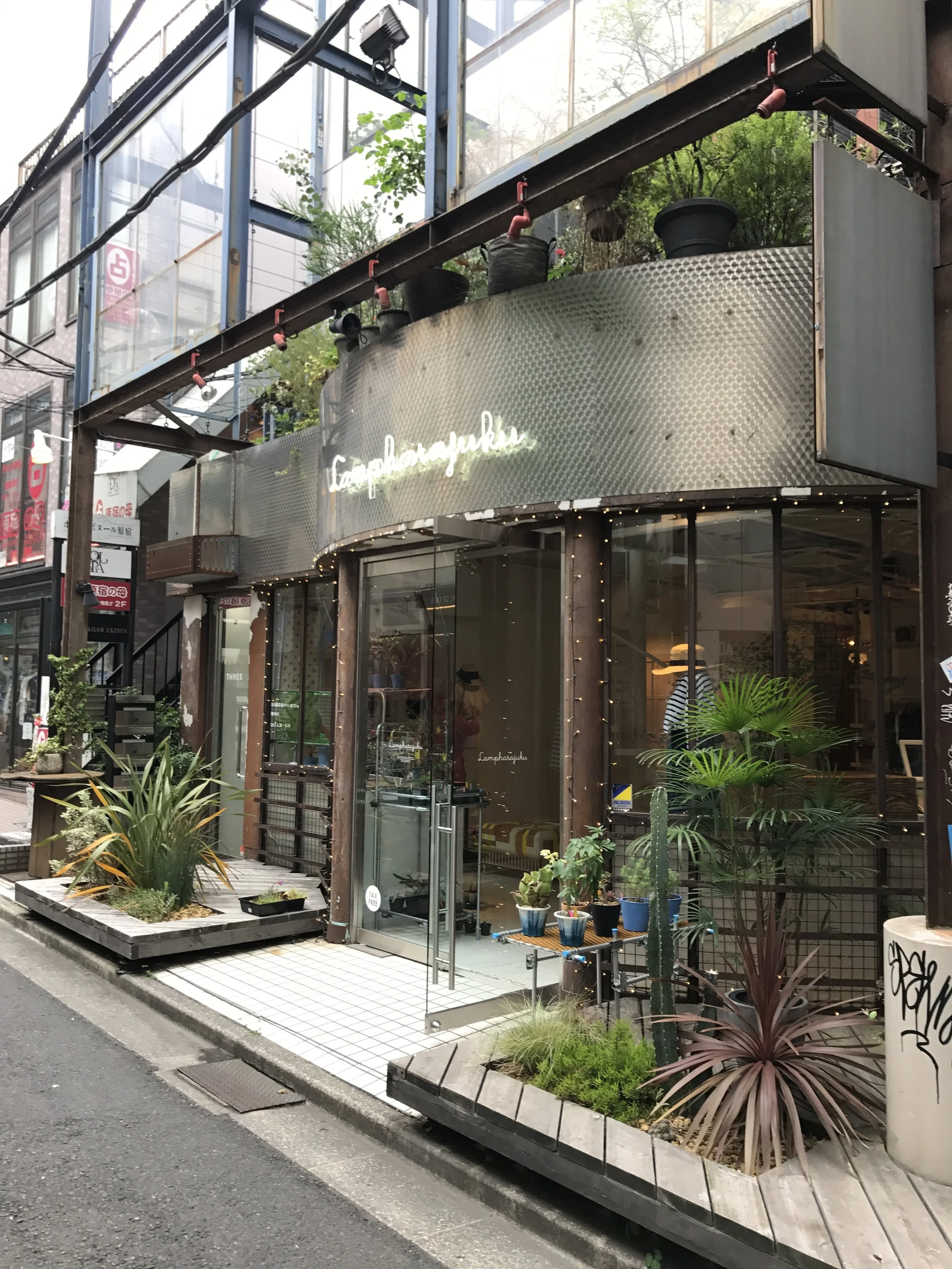Harajuku storefronts