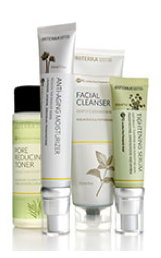 Skin Care System with Anti-Aging Moisturizer