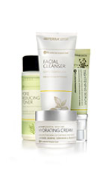 Skin Care System with Hydrating Cream