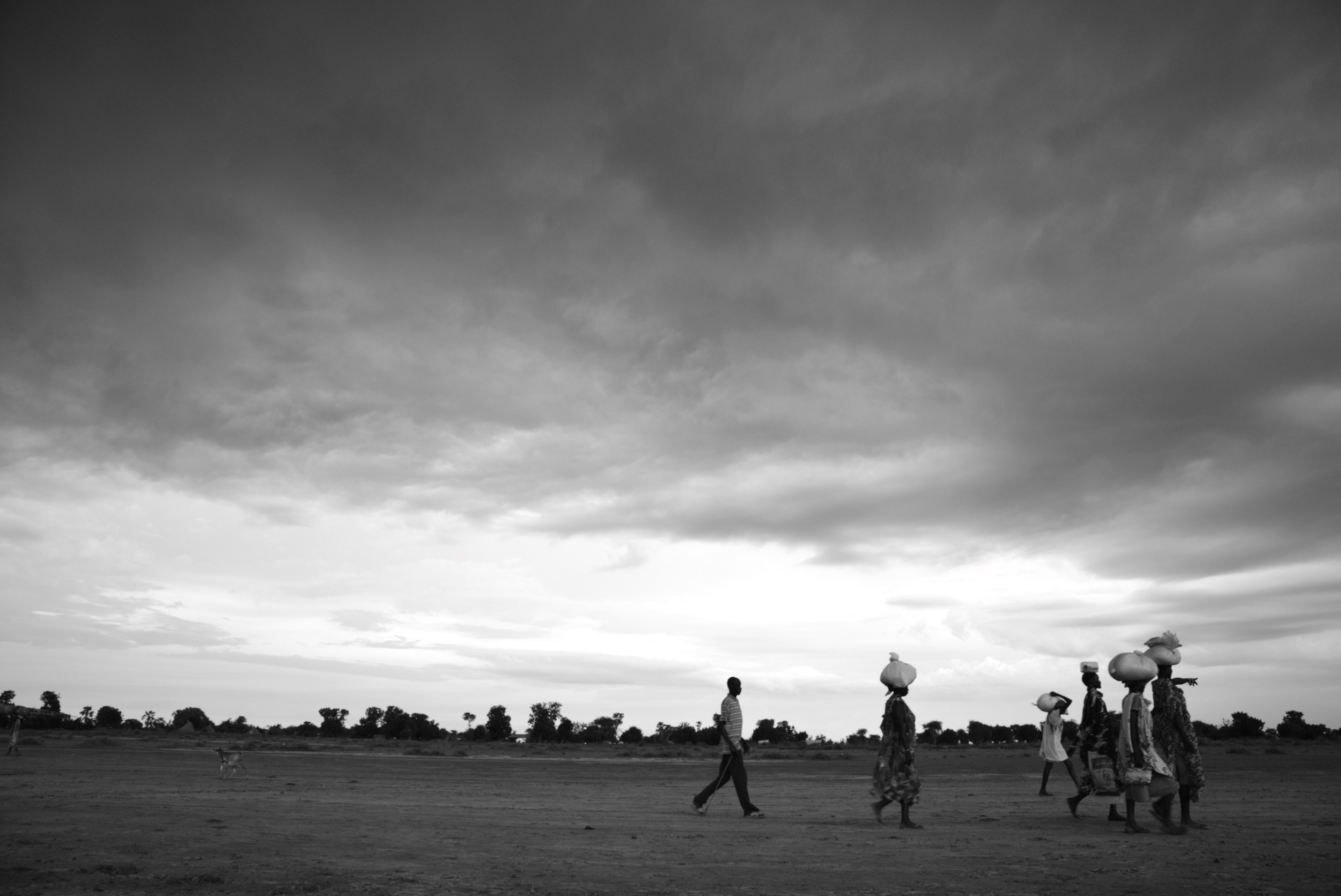 The heavens will open, 2014. Photo by Jérôme Tubiana.