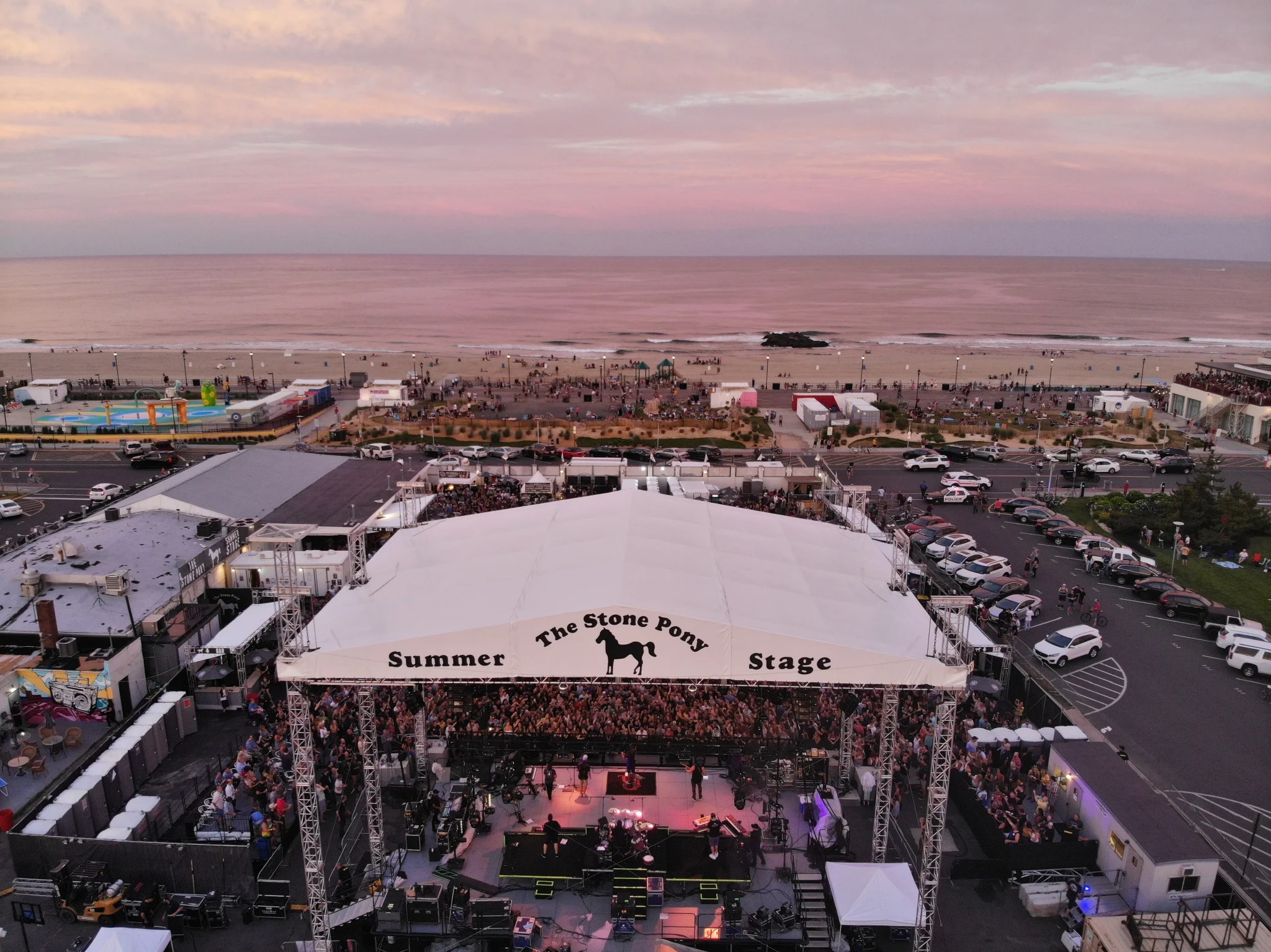 Stone Pony Summer Stage (hood painting) - photo by Bryan Sandell - 2018