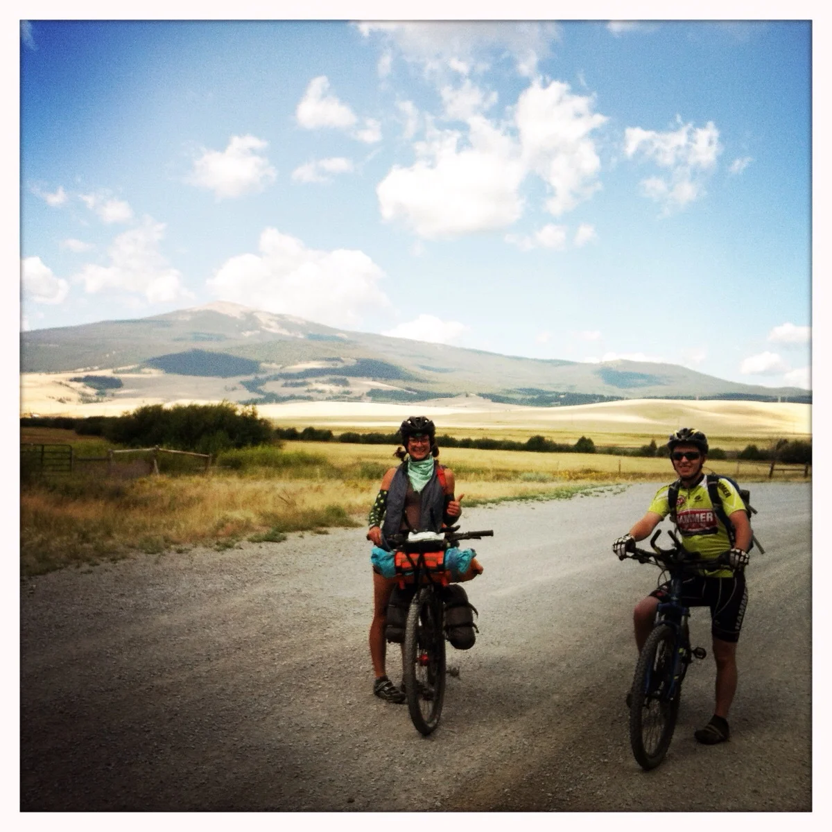 We met Ryan Thomas in Butte, one of the nice Montanins who is planning on doing the Tour Divide race next year.  