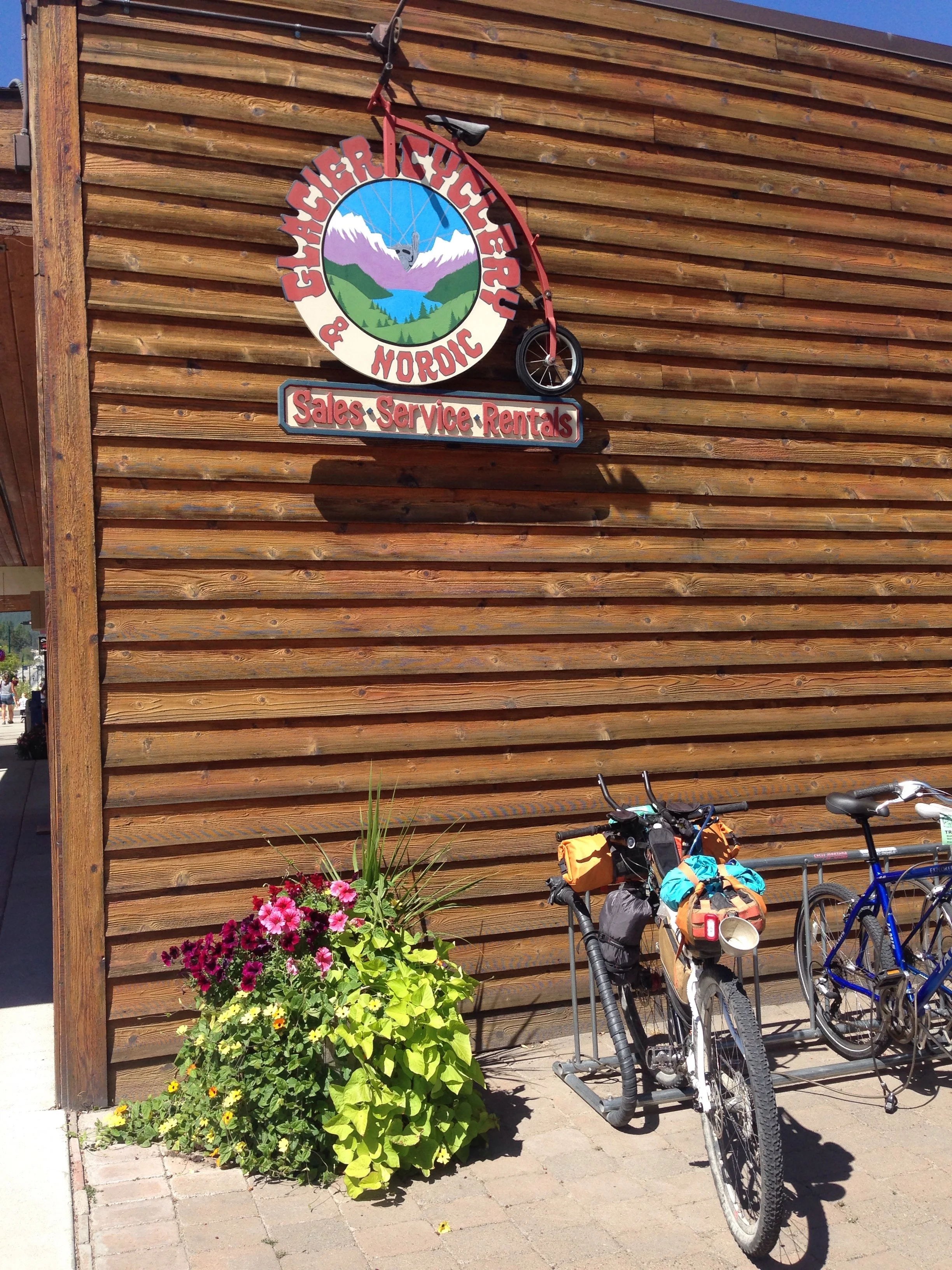 Glacier cyclery was really awesome when I stopped in. Recommended!