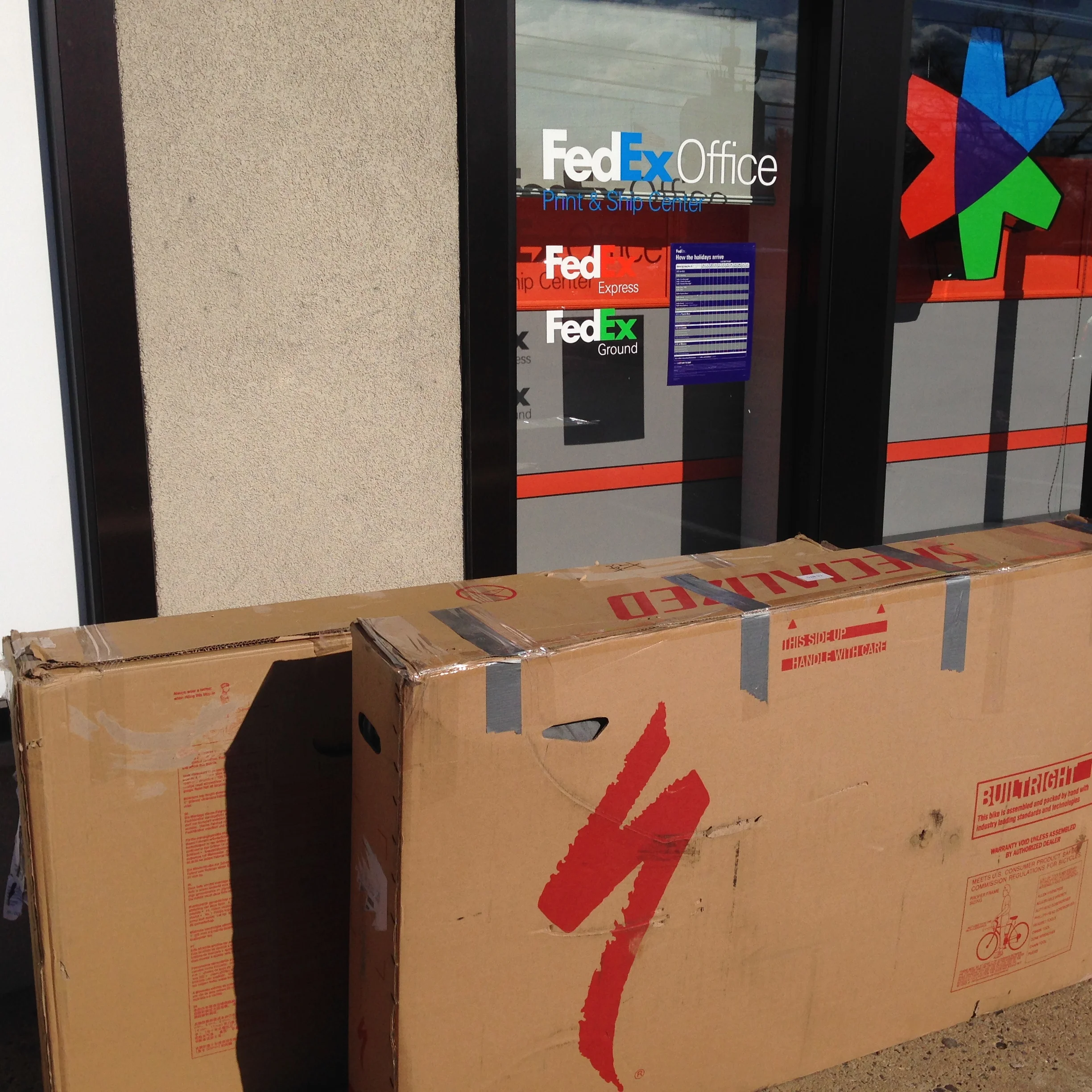 fedex bike box