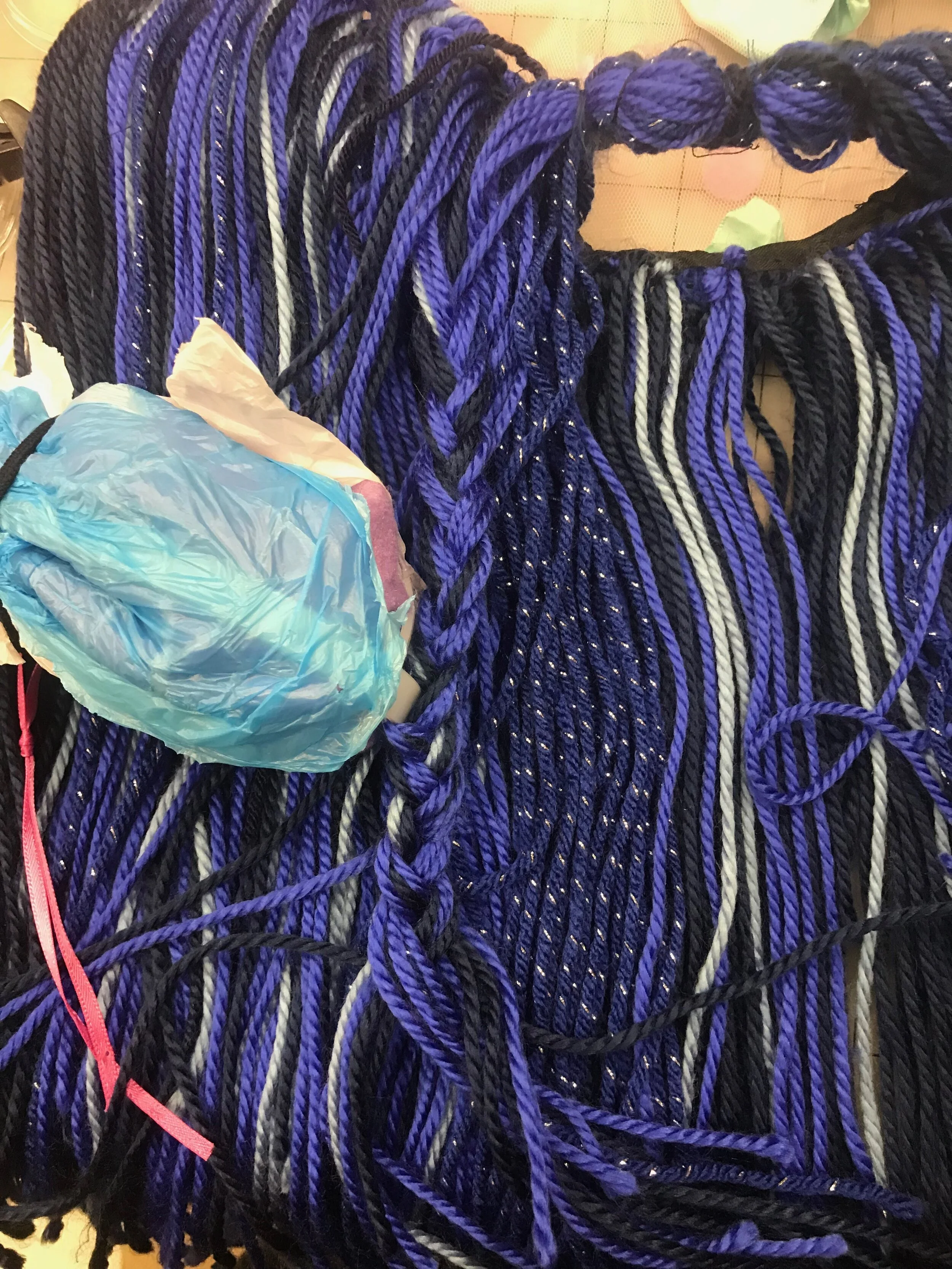 Trash Flower in Beard- Seeds of Change- Creede Repertory Theatre’s YAOT Tour 2018 Costume Design by Kate Mott.