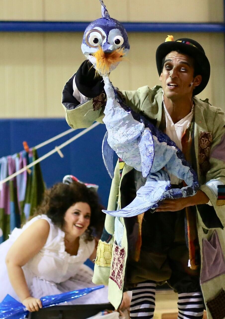 Ferdinand(Hand Puppet)- Seeds of Change- Creede Repertory Theatre’s YAOT Tour 2018 Puppet Design by Anna Paniccia. All other designs by the seasonal staff of CRT. Photos Courtesy of John Gary Brown