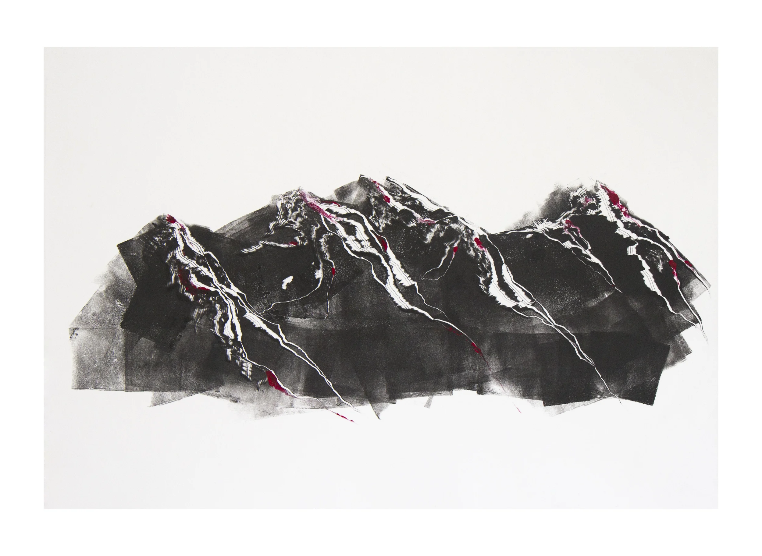  monotype 30" x 22" 2013 