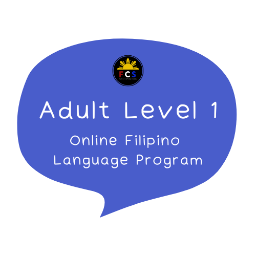 Adult Level 1 - Summer 2025 Online Filipino Language Program
