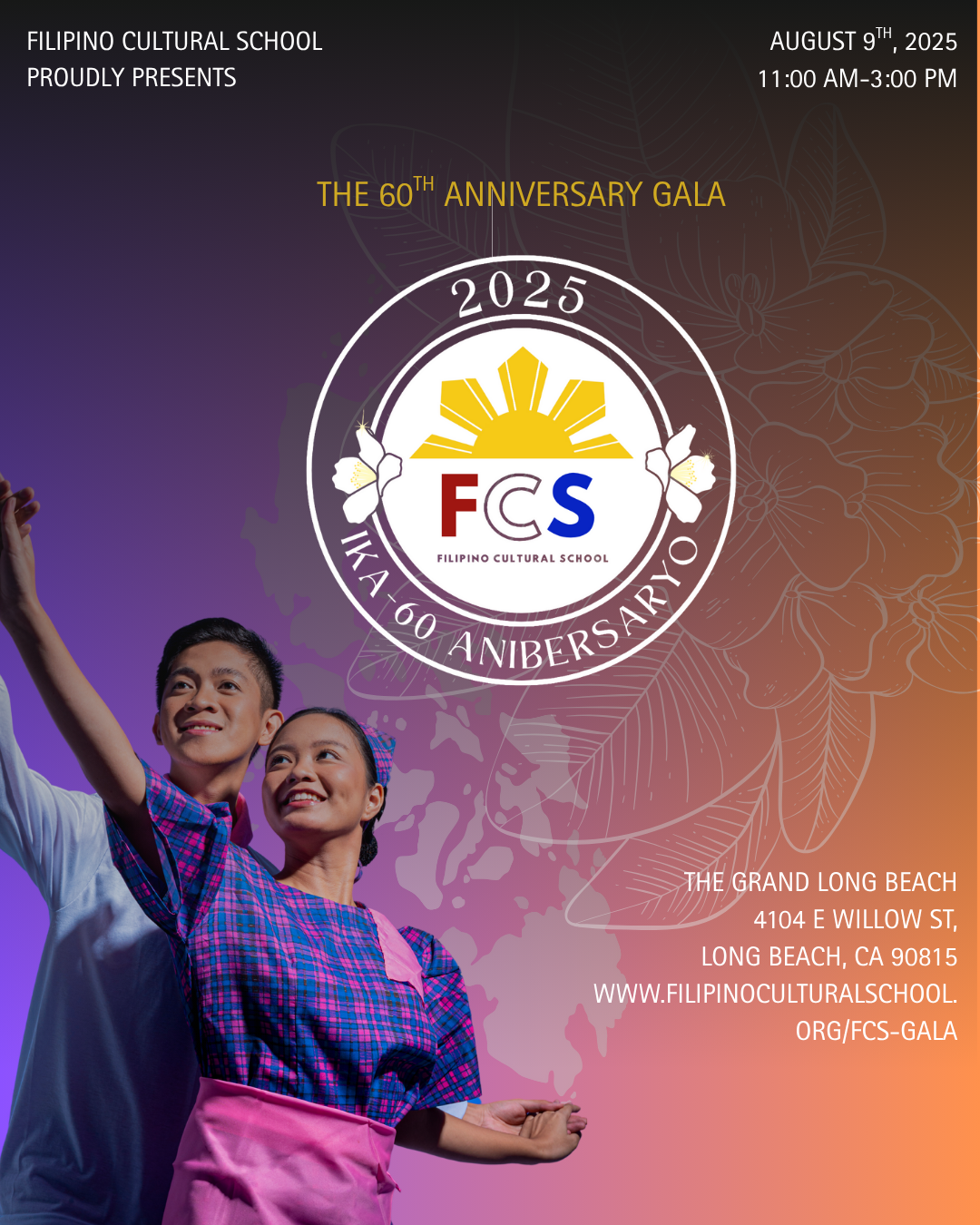 Ticket for Filipino Cultural School 60th Anniversary Graduation Gala - Sold Out!