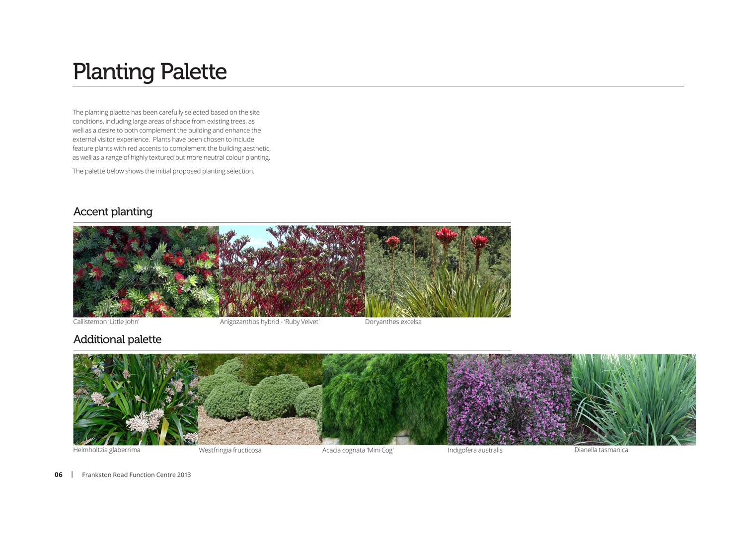 Planting palette