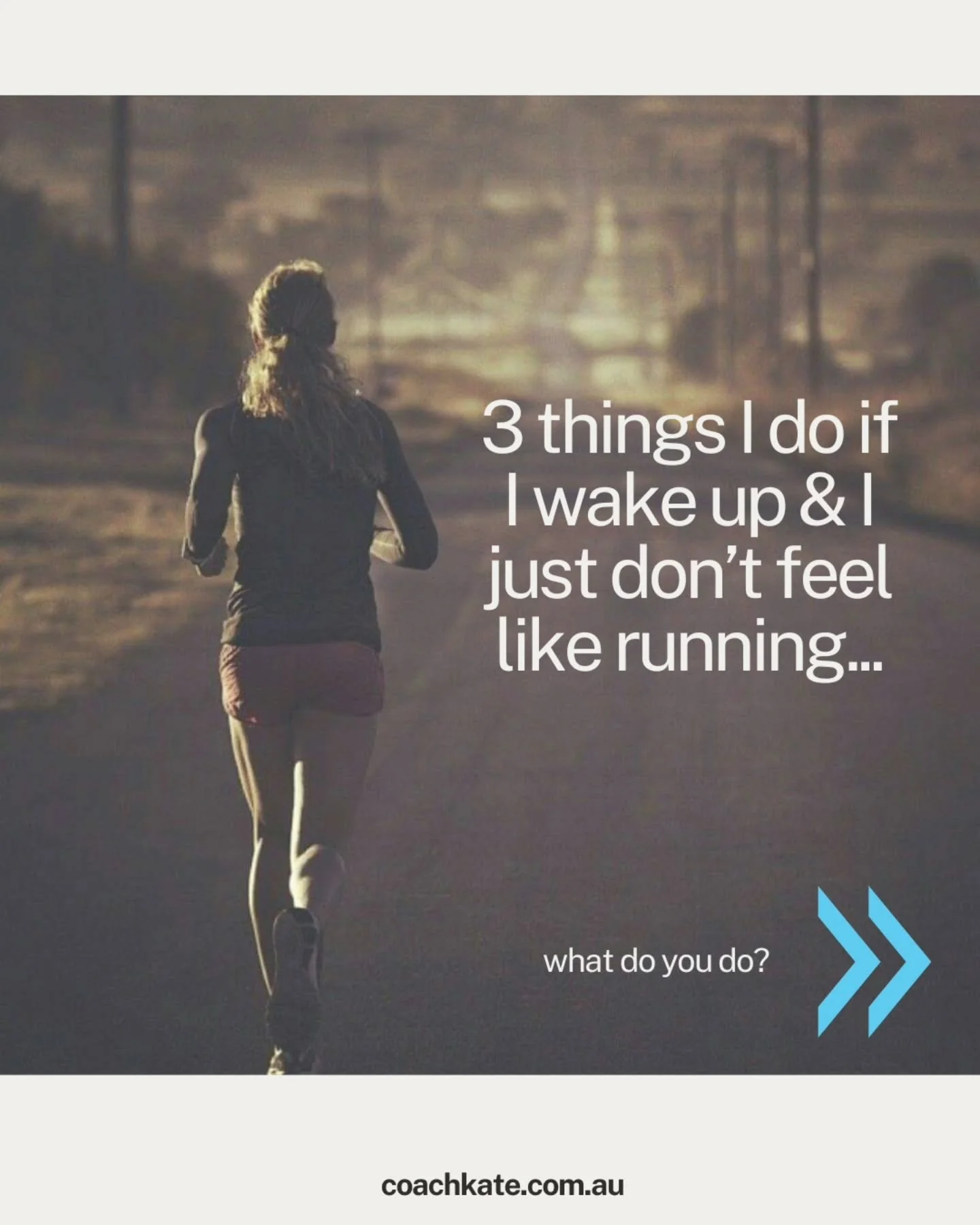 I&rsquo;m pretty pumped for running at the moment, but there are times where I really have to think myself out the door. How about you? Save this for that time you don&rsquo;t feel like running ;) 

PS. If you try all these things &amp; you really do