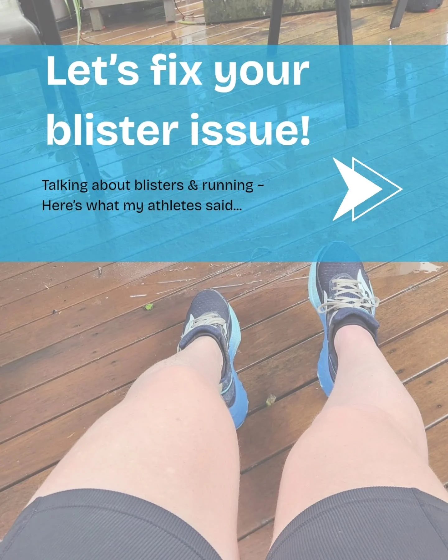 Got blister issues? Don't let it ruin your run. 

&gt;&gt; Swipe for your blister-proof running checklist. 

&gt;&gt; Share with the runner in your life who needs this! 

#runningtips #runnersproblems #runningmotivation #runningcoach