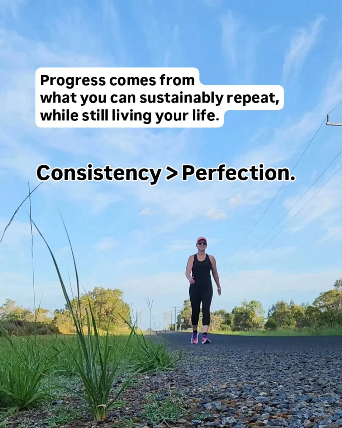 Achieving your running goals takes both motivation ~ and consistency. It doesn't take perfection.

Small, repeatable steps are what change your running, not flawless weeks.

If you&rsquo;re a runner in your 40's trying to balance work, family, stress