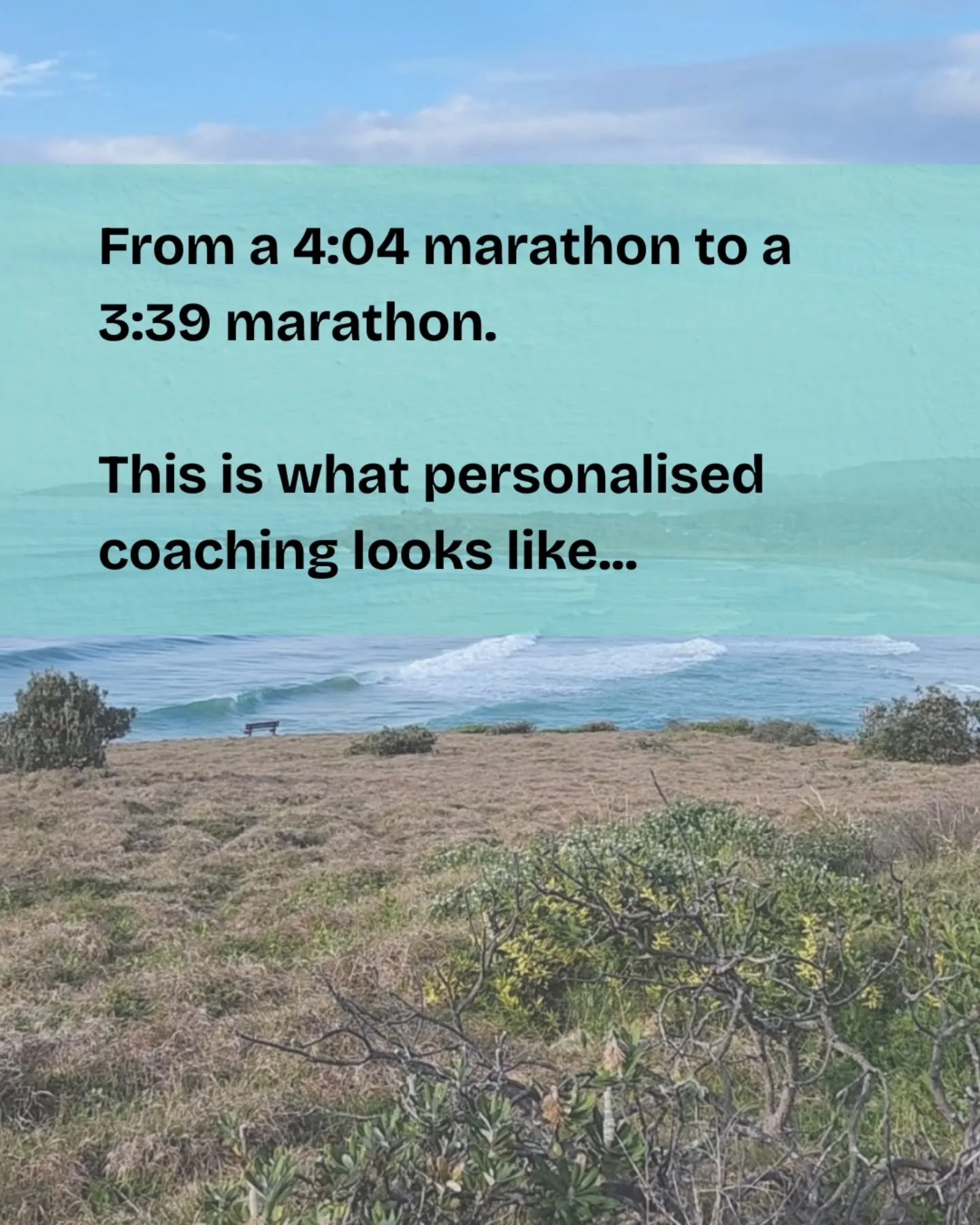 Joyce and I have worked together for several years, and in that time she&rsquo;s gone from a 4:04 marathon to a 3:39 marathon.

But her growth as an athlete has been about confidence, consistency, belief in her ability, and building progress that las