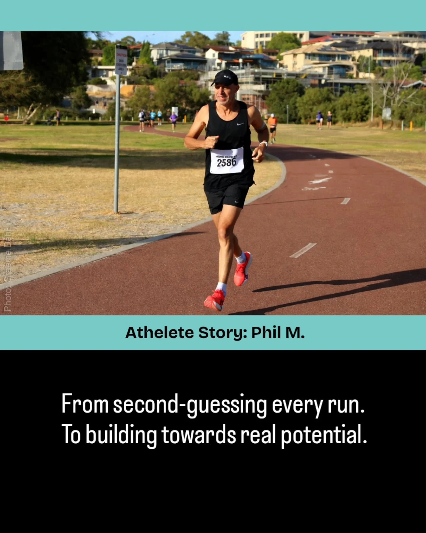 An interview with Phil.

I started working with Kate at the beginning of this year. I&rsquo;m a relatively new runner, starting about two and a half years ago.

In the six months prior, I had really been struggling. I&rsquo;d tried creating my own tr