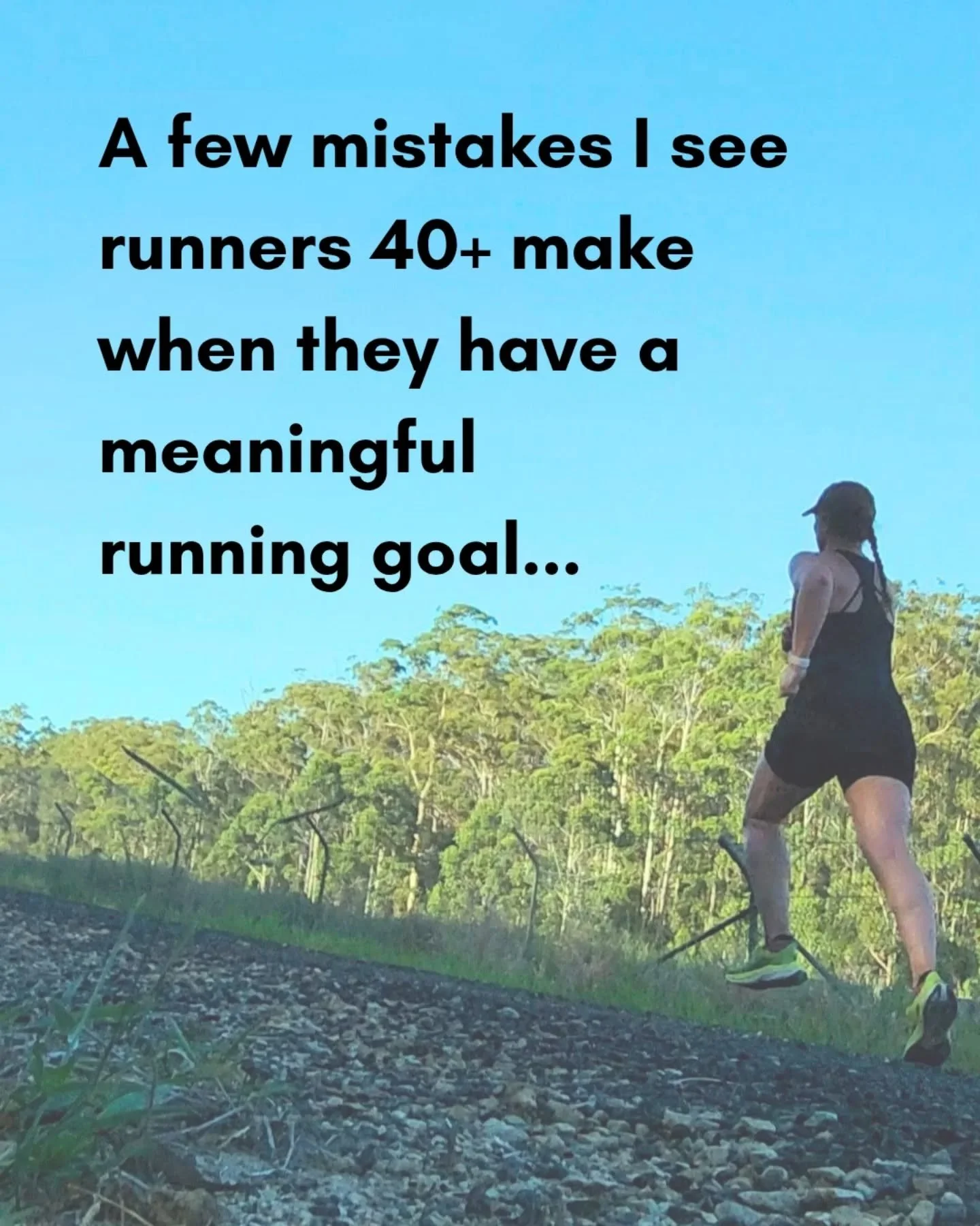 If you&rsquo;re looking to run to your potential this year, you're motivated and competitive - let's avoid these mistakes, so we can find that improvement you want so badly!!

-> Ramping training up too fast
-> Not respecting recovery (so risky
