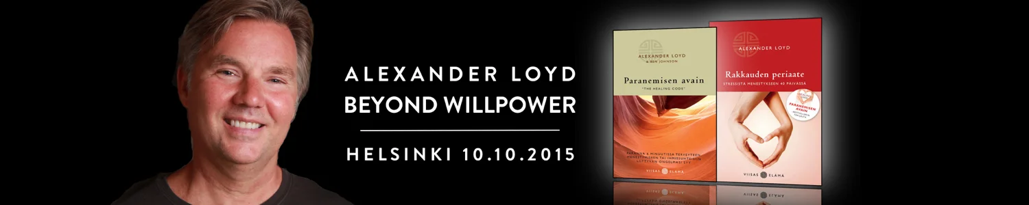 Alexander Loyd - Beyond Willpower -seminaari