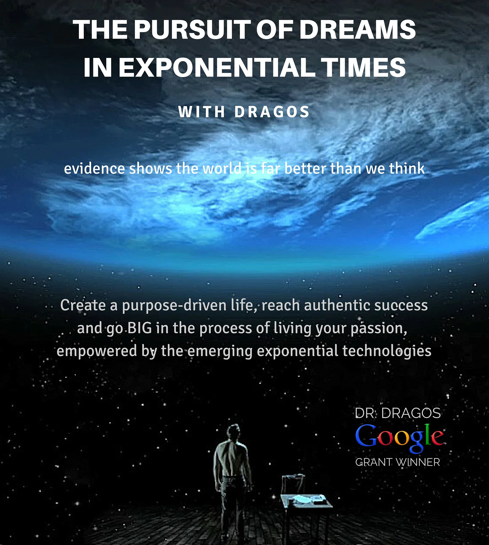 Uskalla Innostua nettiseminaari: Dr. Dragos - The Pursuit of Dreams in Exponential Times