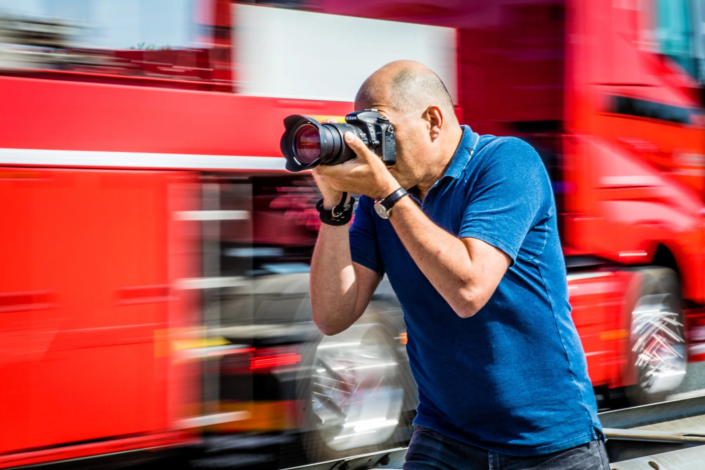  Fotograaf  Rolf Baas in actie Klant: Still On The Move 