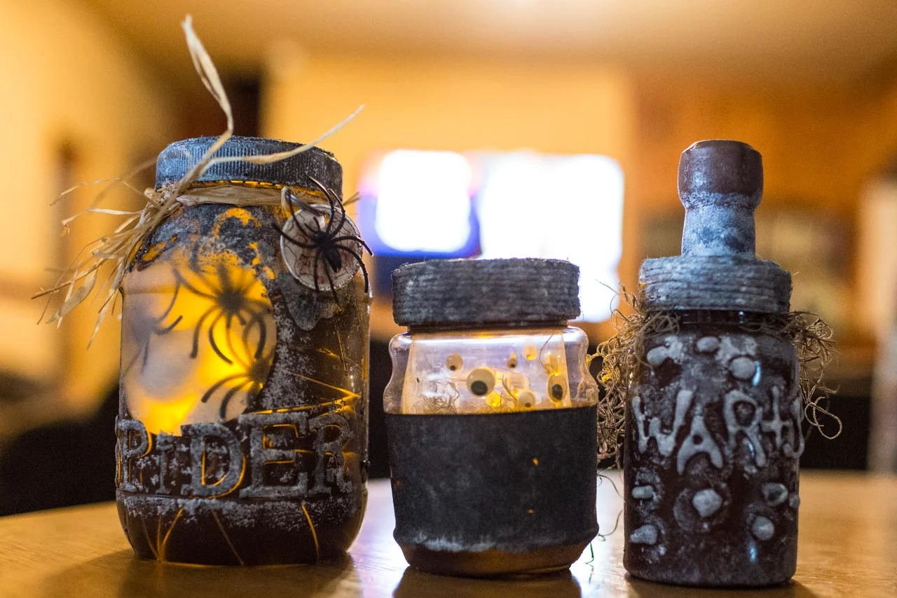 WITCHES' POTIONS BOTTLES