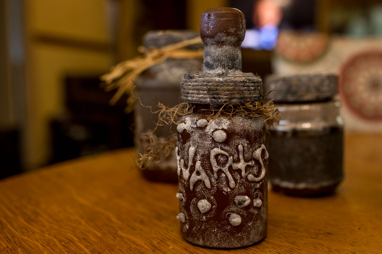 WARTS. Rattles from dry beans. 
