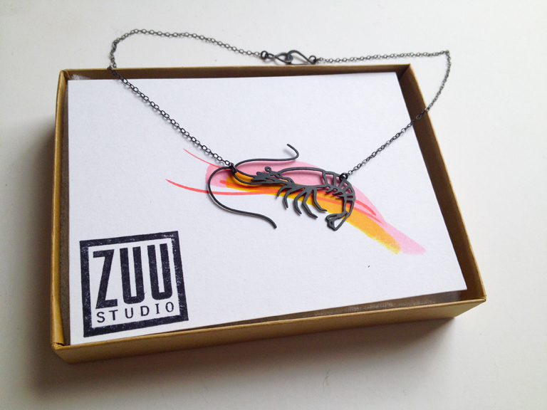 NEW! Shrimp necklace!